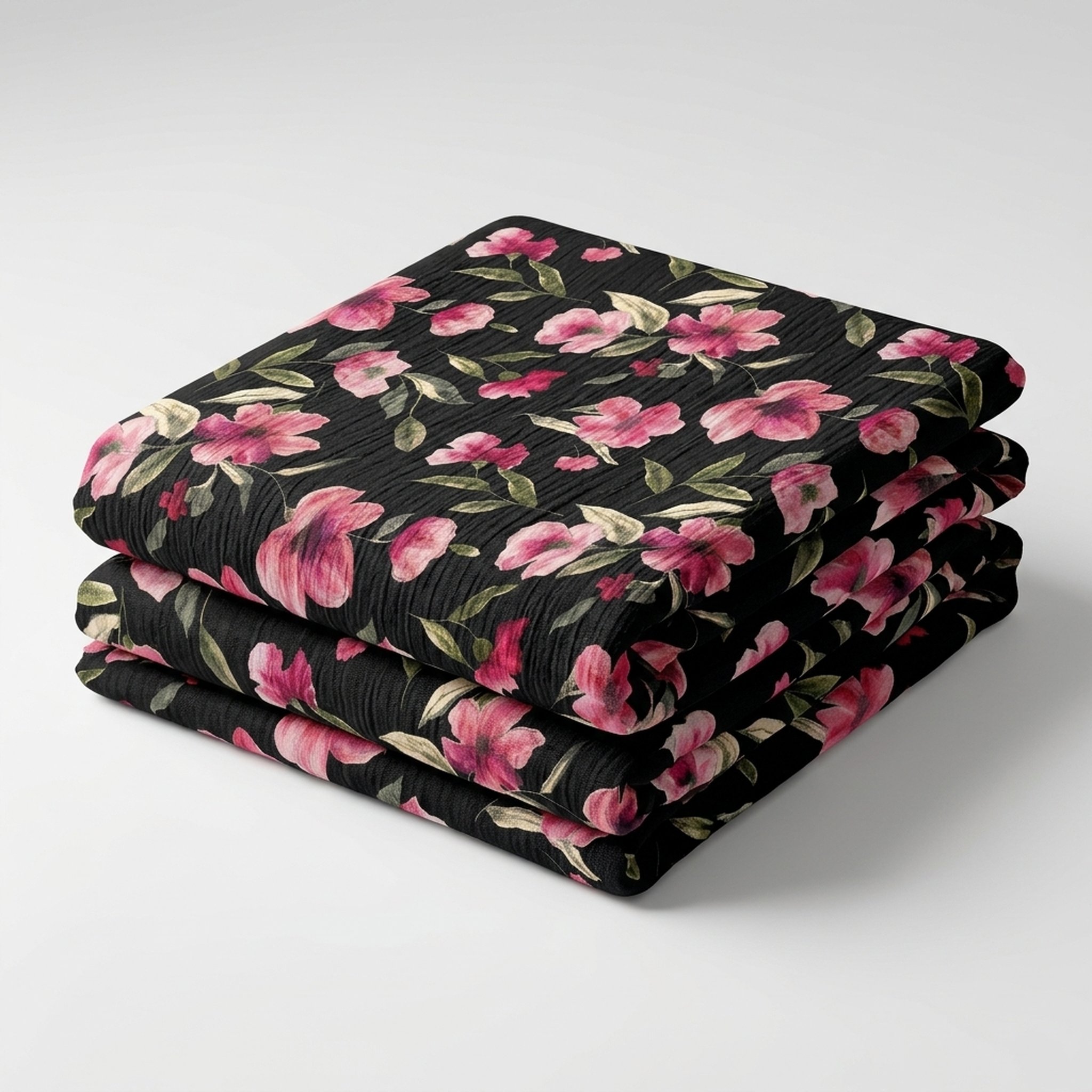 Elegant Black Floral Print 4