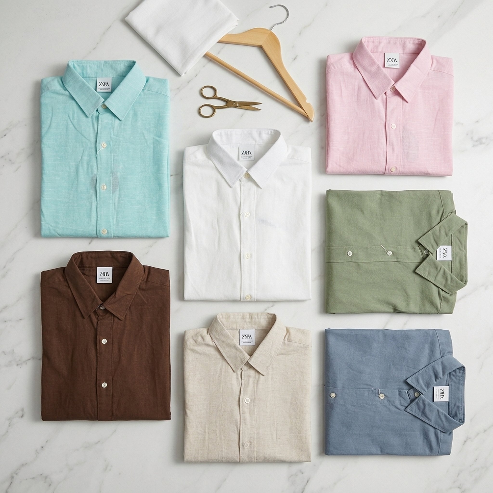 BLESSINGS Men's Linen Blend Casual Shirt 3