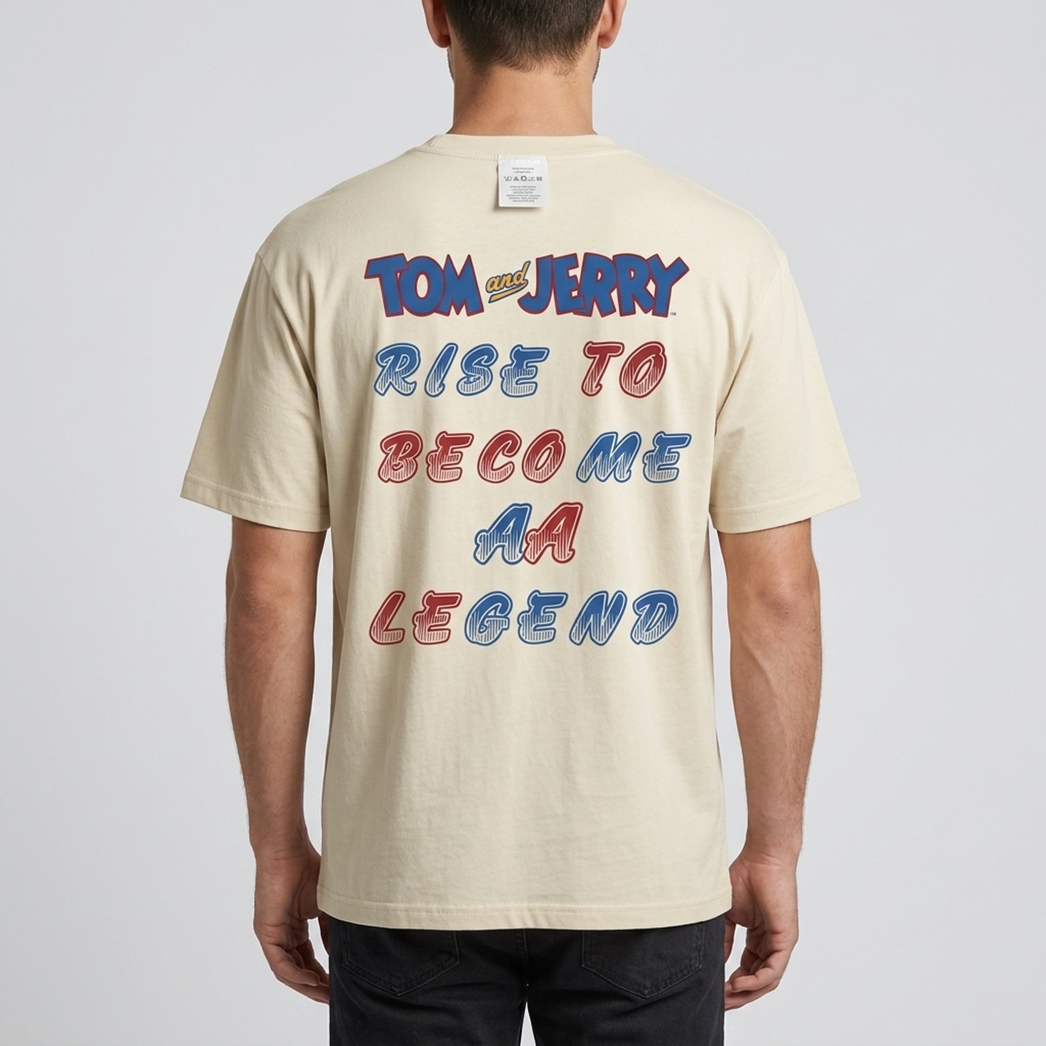 BLESSINGS Men's Tom & Jerry Pirate Graphic Tee 2
