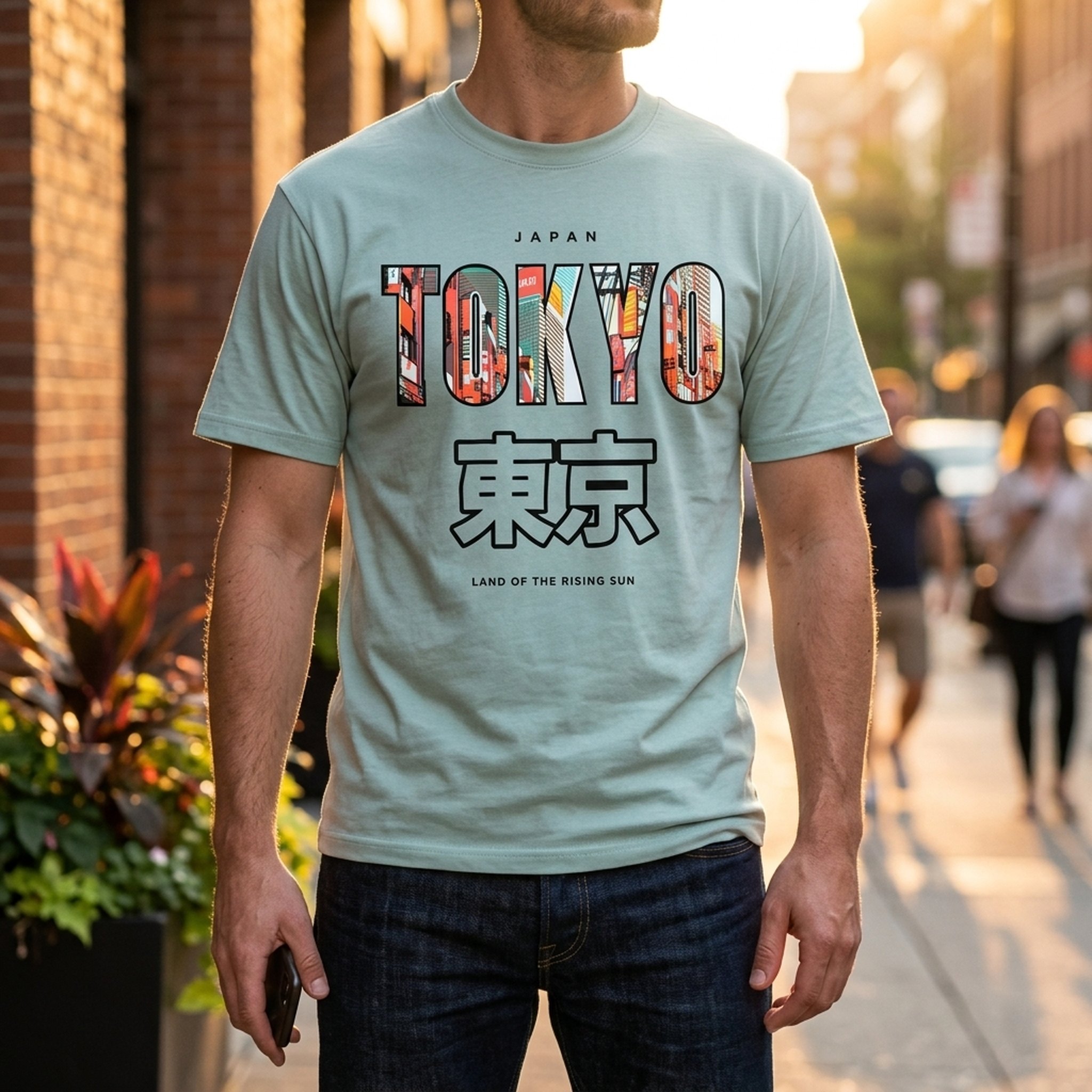 BLESSINGS Men's Graphic Print T-Shirts 5