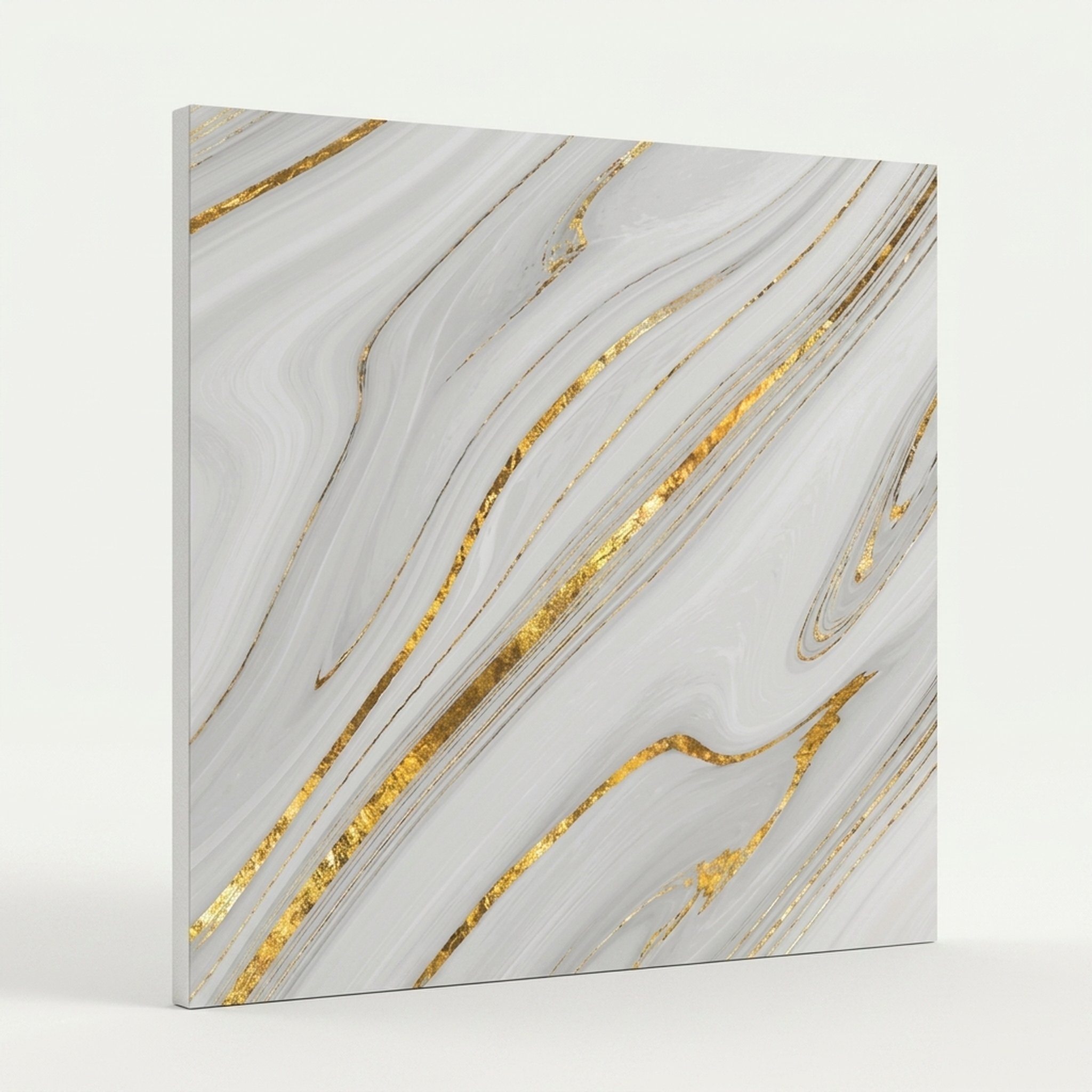 GURU JI DECOR AND ELECTRICAL Grey Marble Gold Vein Wall Panel 4