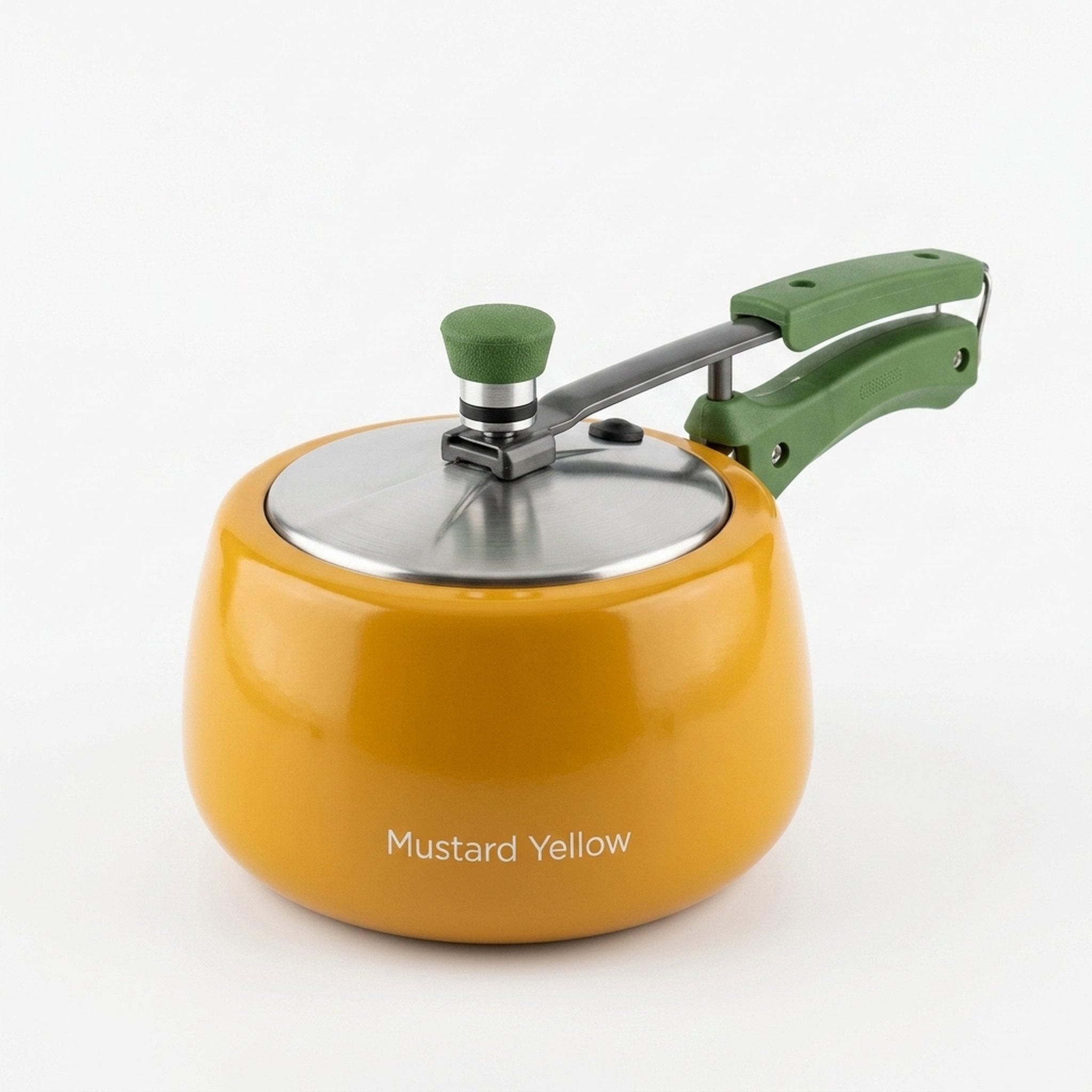 Modern Mustard Yellow Pressure Cooker 4