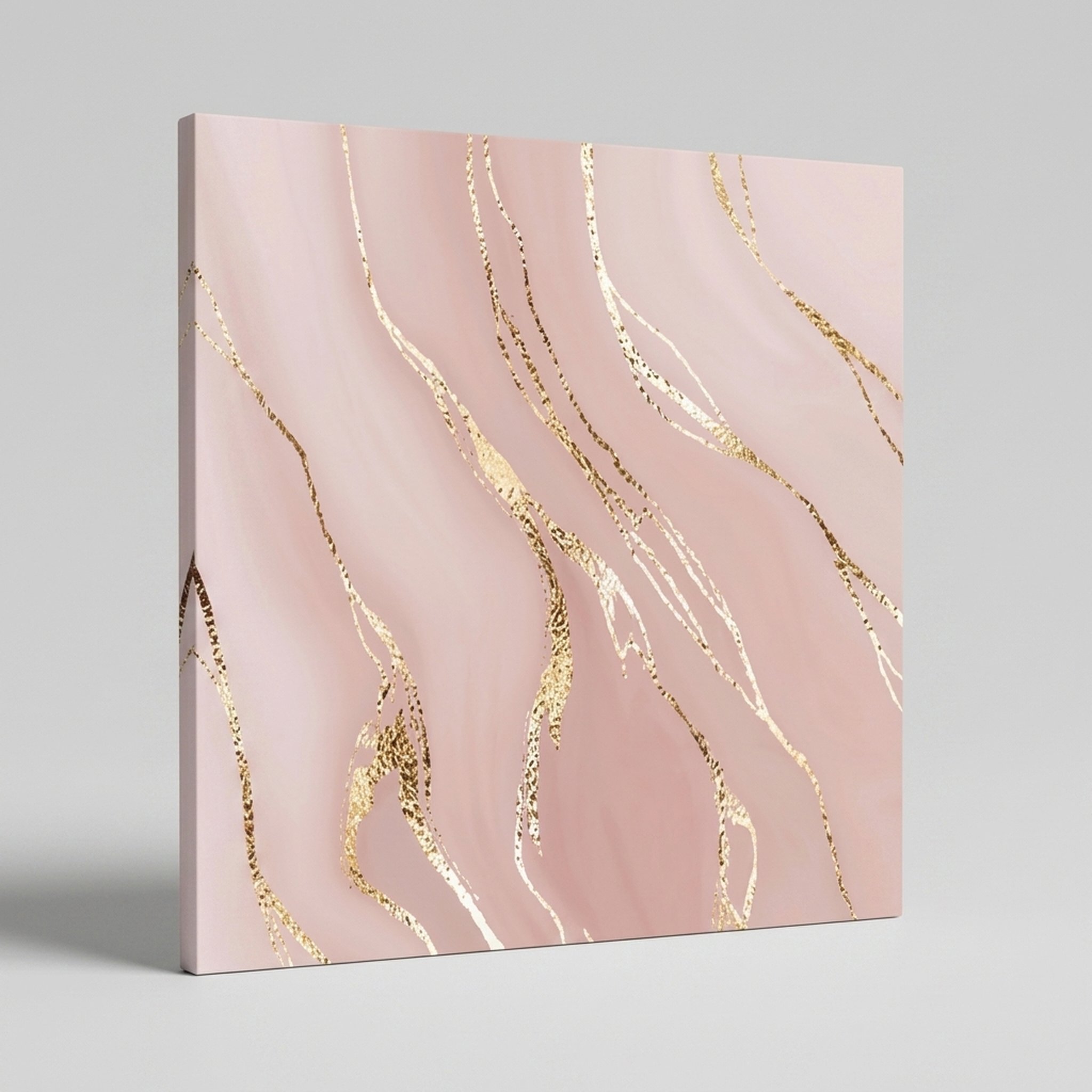 GURU JI DECOR AND ELECTRICAL Luxury Pink Gold Marble Wall Panel 4