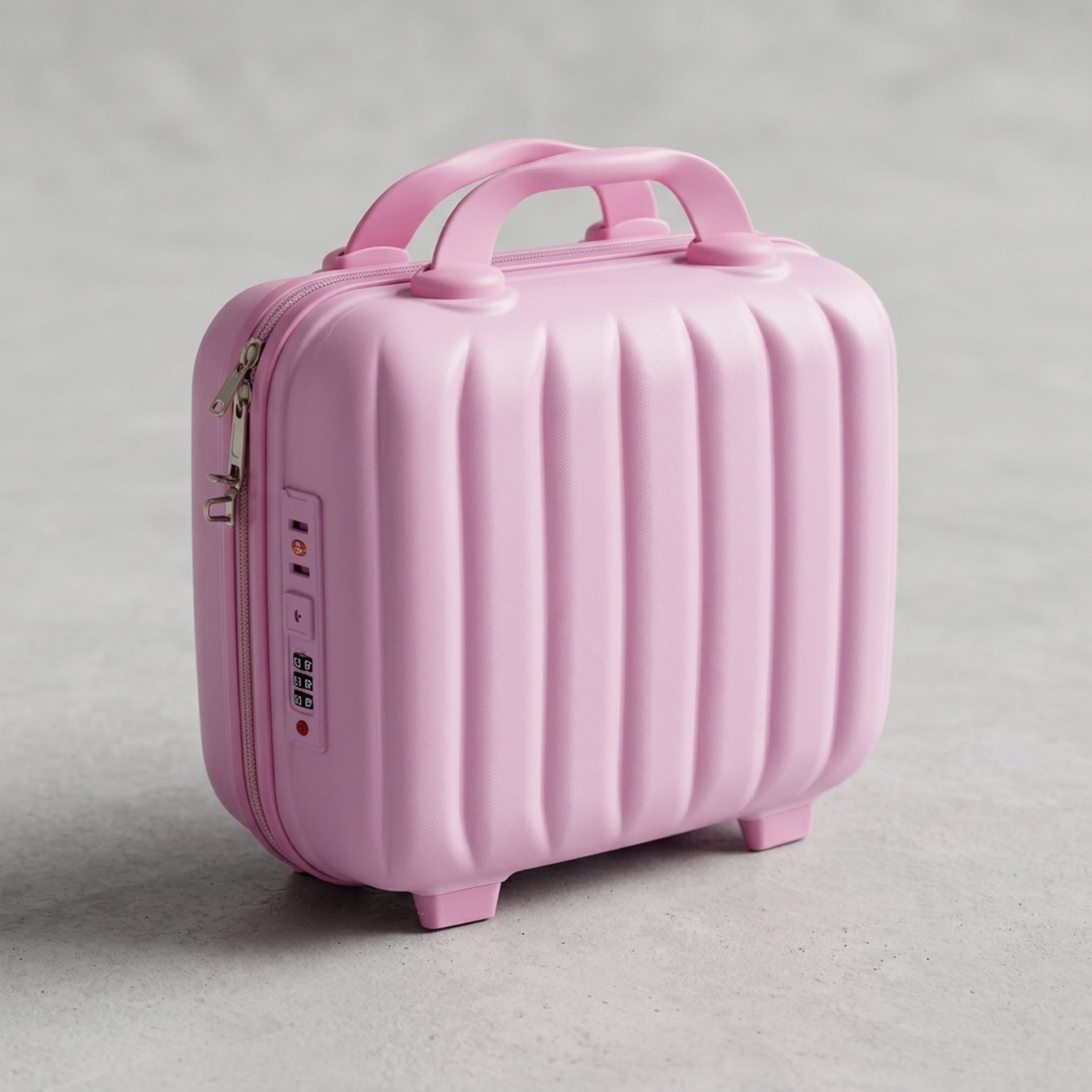 Kanha Toys & Gift Gallery Pink Ridged Hardshell Vanity Case 2