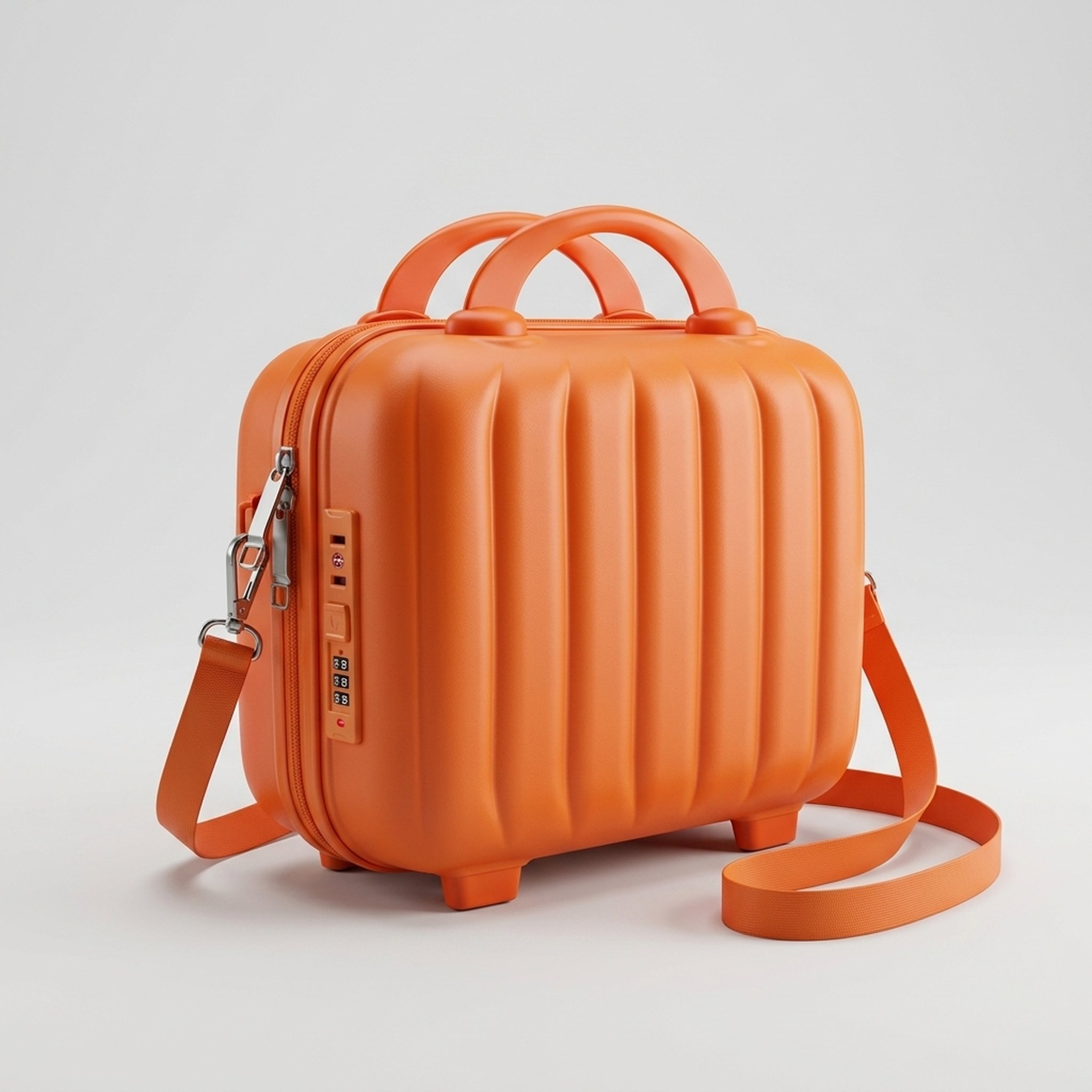 Kanha Toys & Gift Gallery Orange Hard Shell Vanity Case