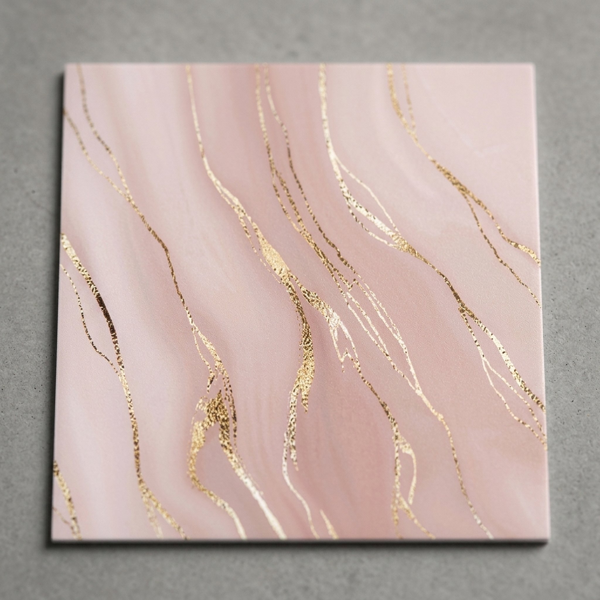 GURU JI DECOR AND ELECTRICAL Luxury Pink Gold Marble Wall Panel 3