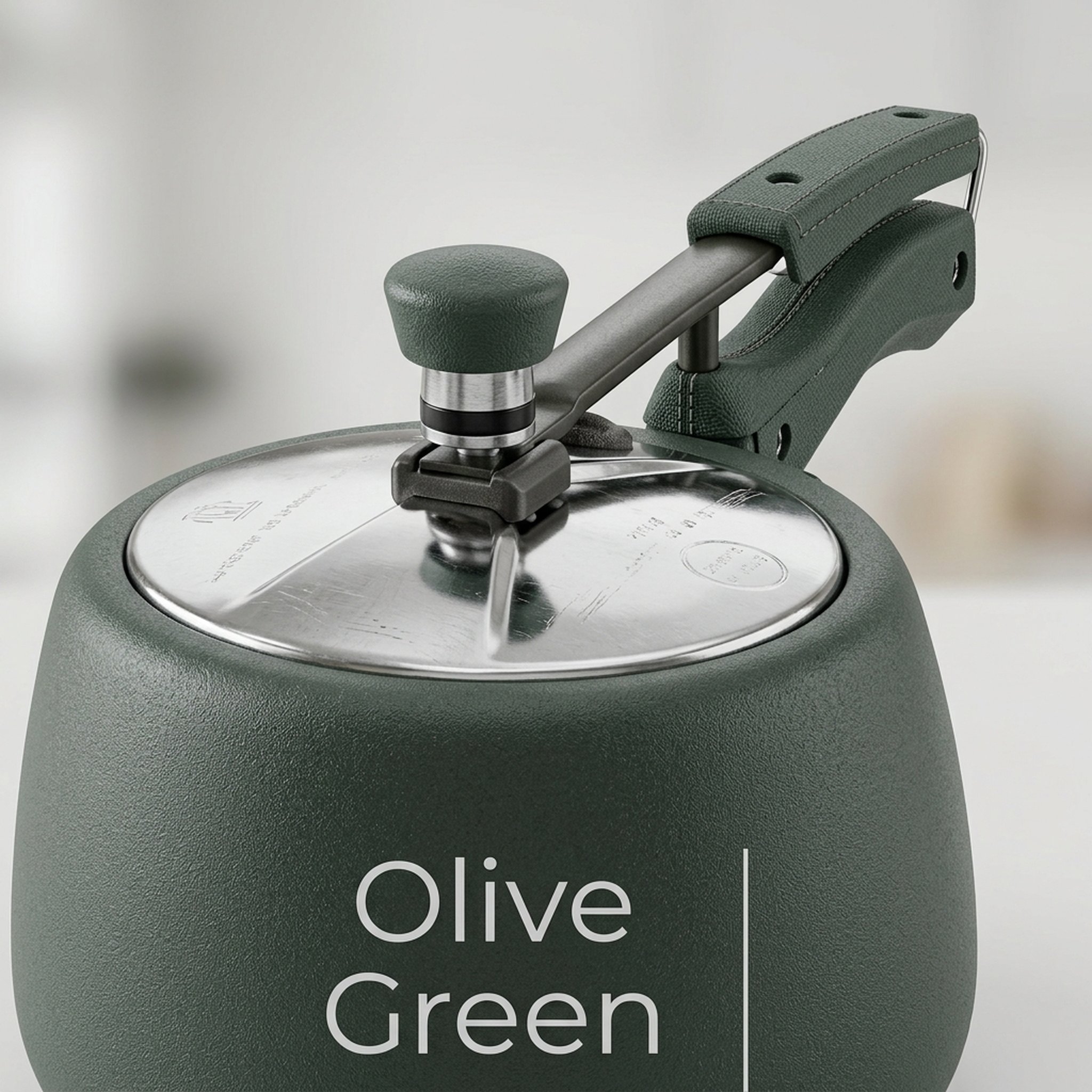 Olive Green Pressure Cooker 2