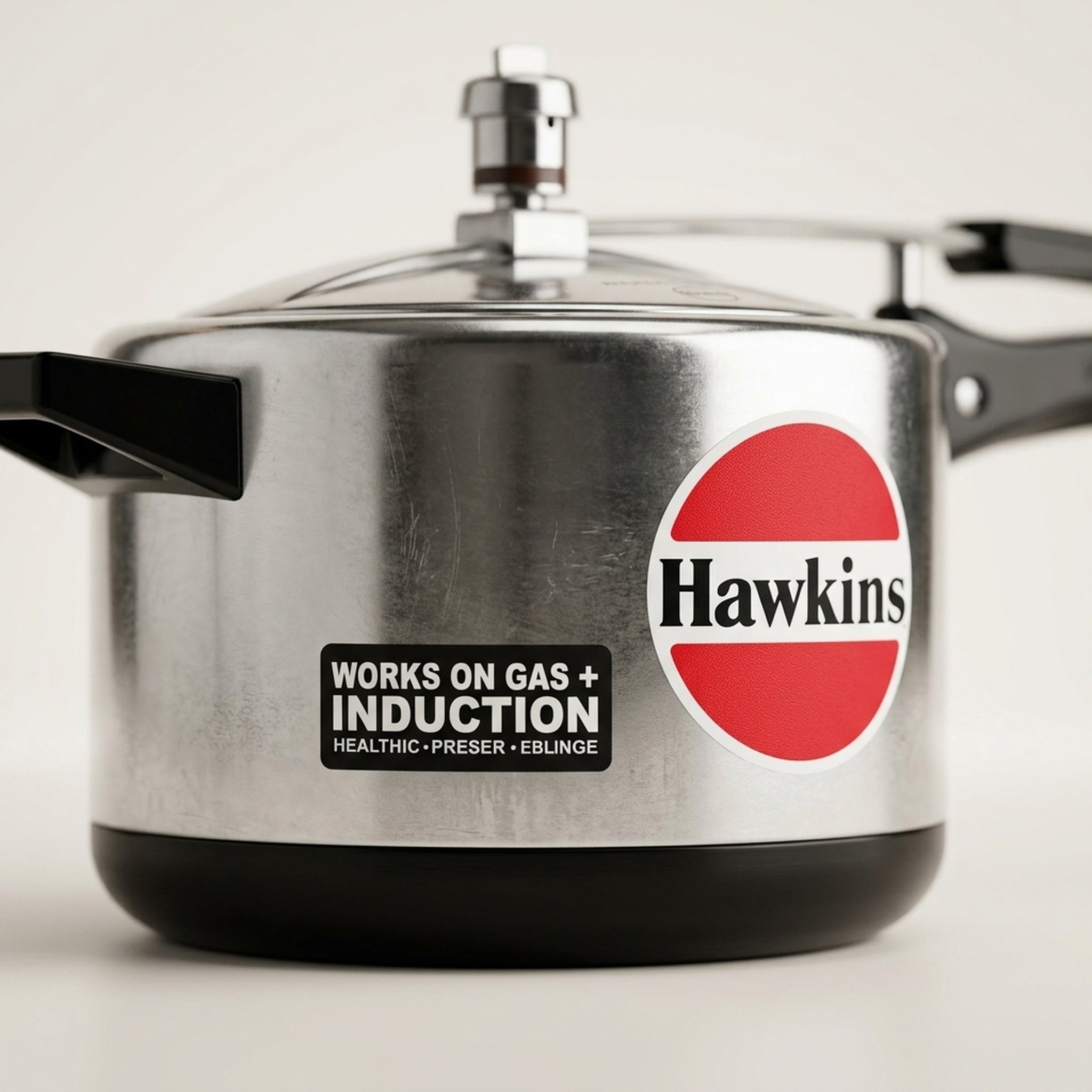 Hawkins Silver Induction Base Pressure Cooker 3