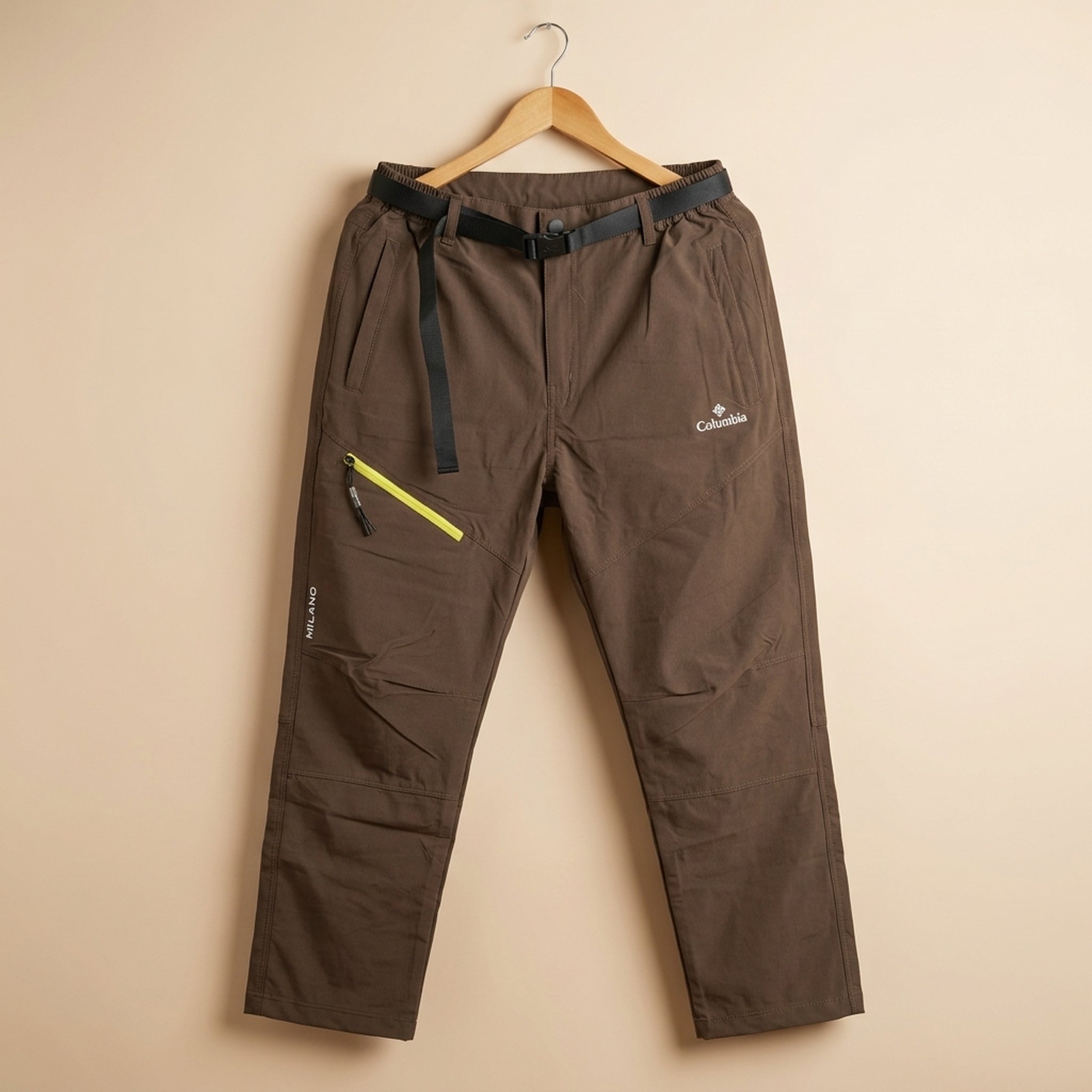 Men's Brown Outdoor Performance Trousers 3