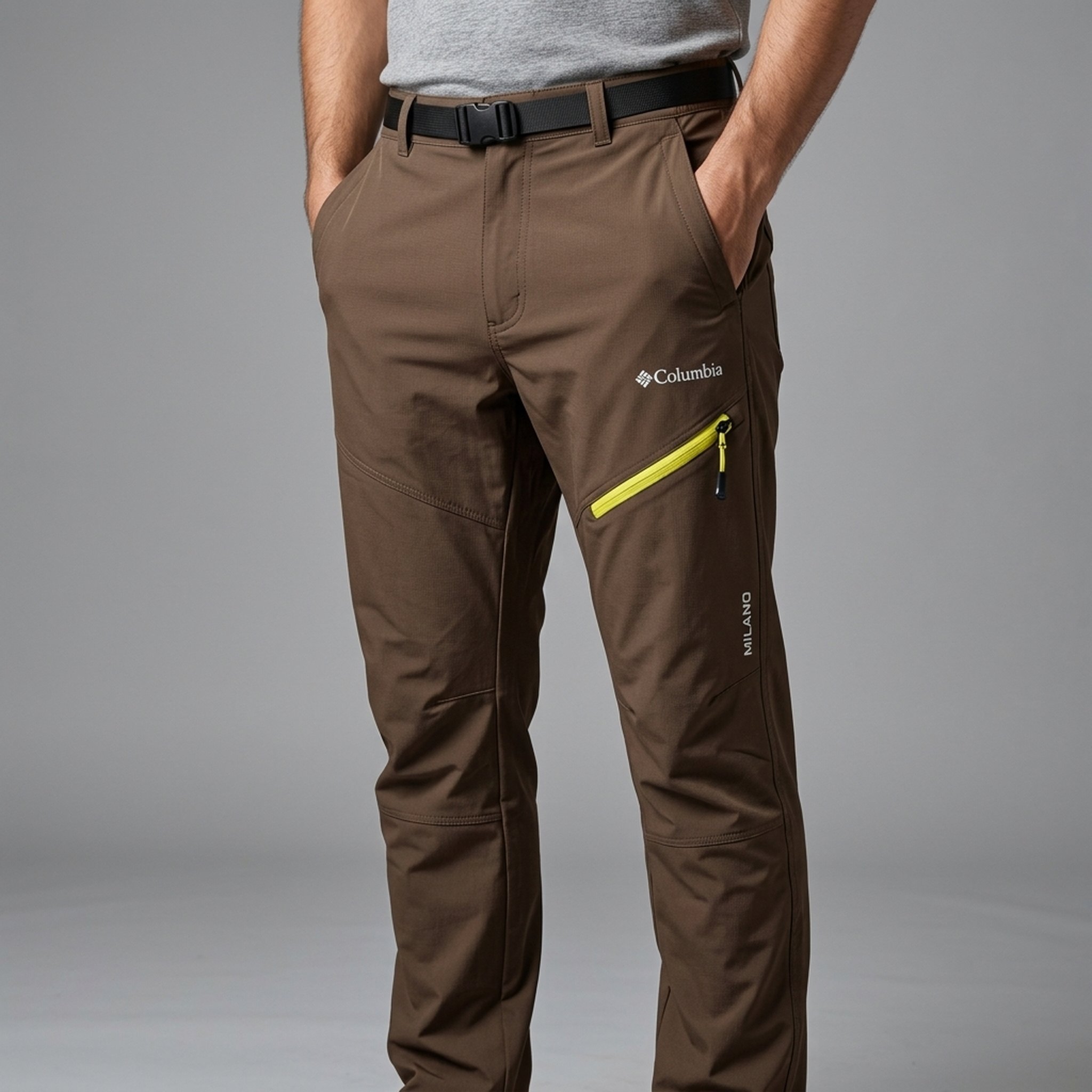 Men's Brown Outdoor Performance Trousers