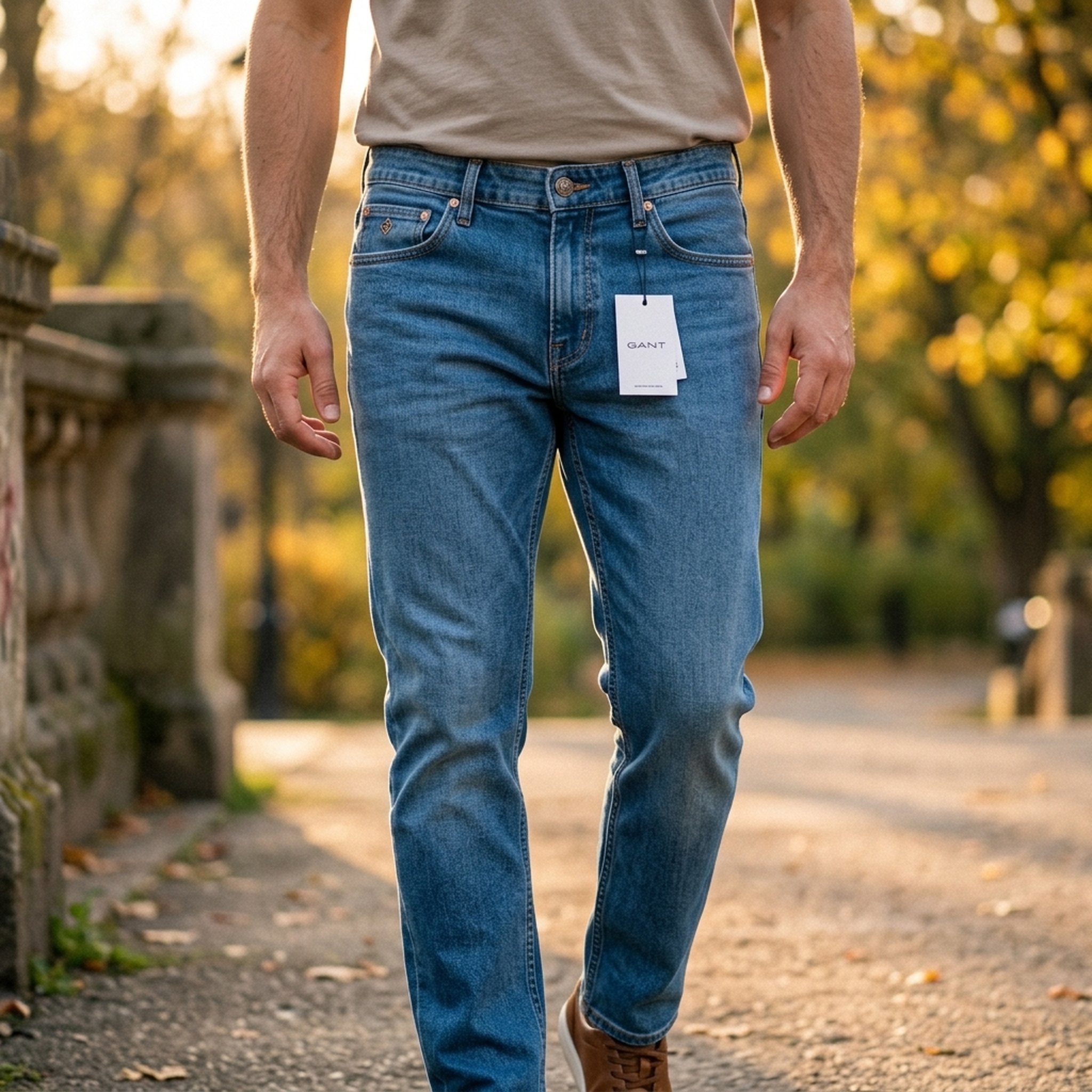 Men's Blue Denim Jeans
