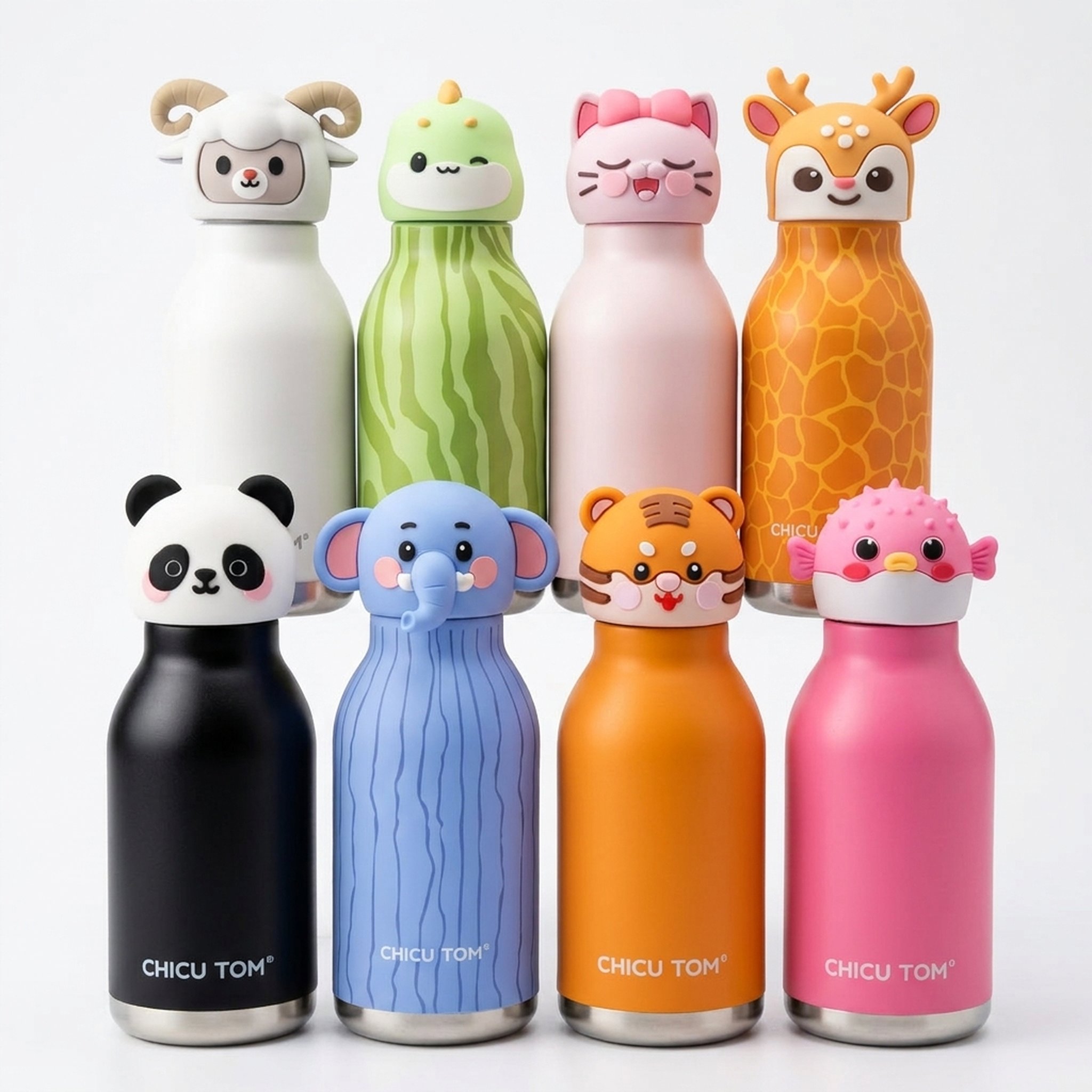 Kanha Toys & Gift Gallery Kids Animal Theme Water Bottles 2