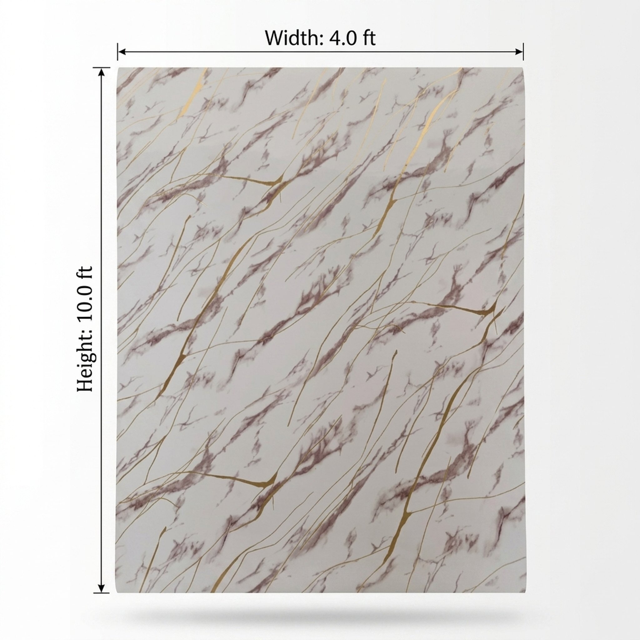 GURU JI DECOR AND ELECTRICAL Elegant Marble Gold Vein Wallpaper 3