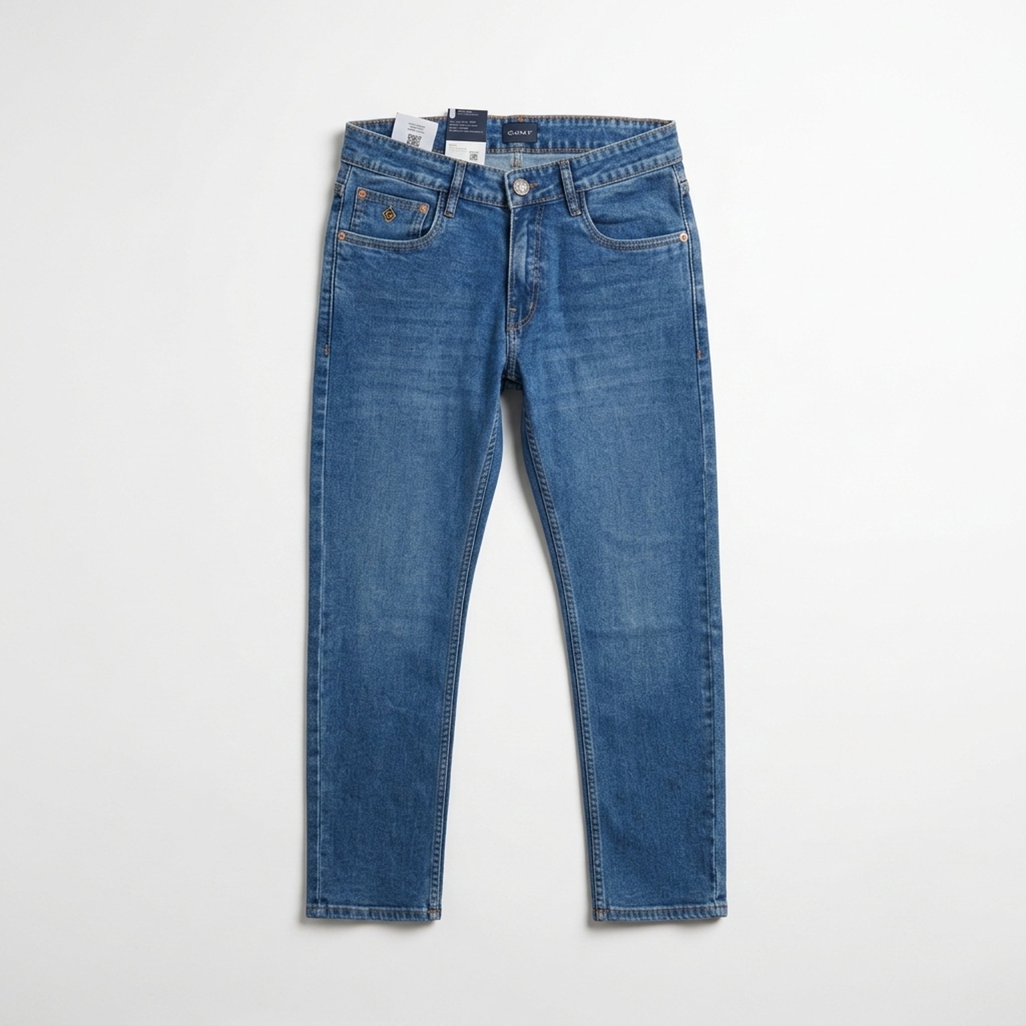 Men's Blue Denim Jeans 4