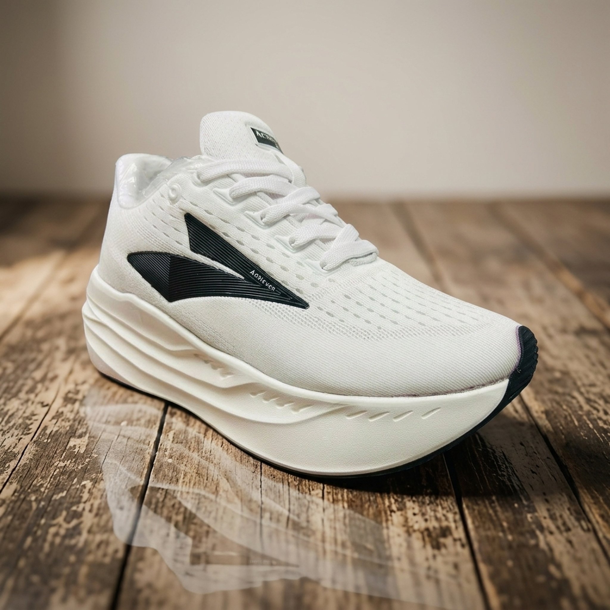 Keron footwear Men's White Mesh Sports Shoes 4