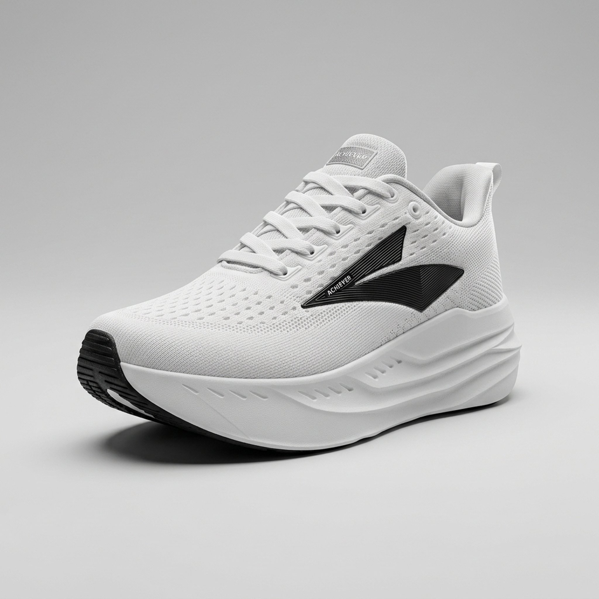 Keron footwear Men's White Mesh Sports Shoes 2