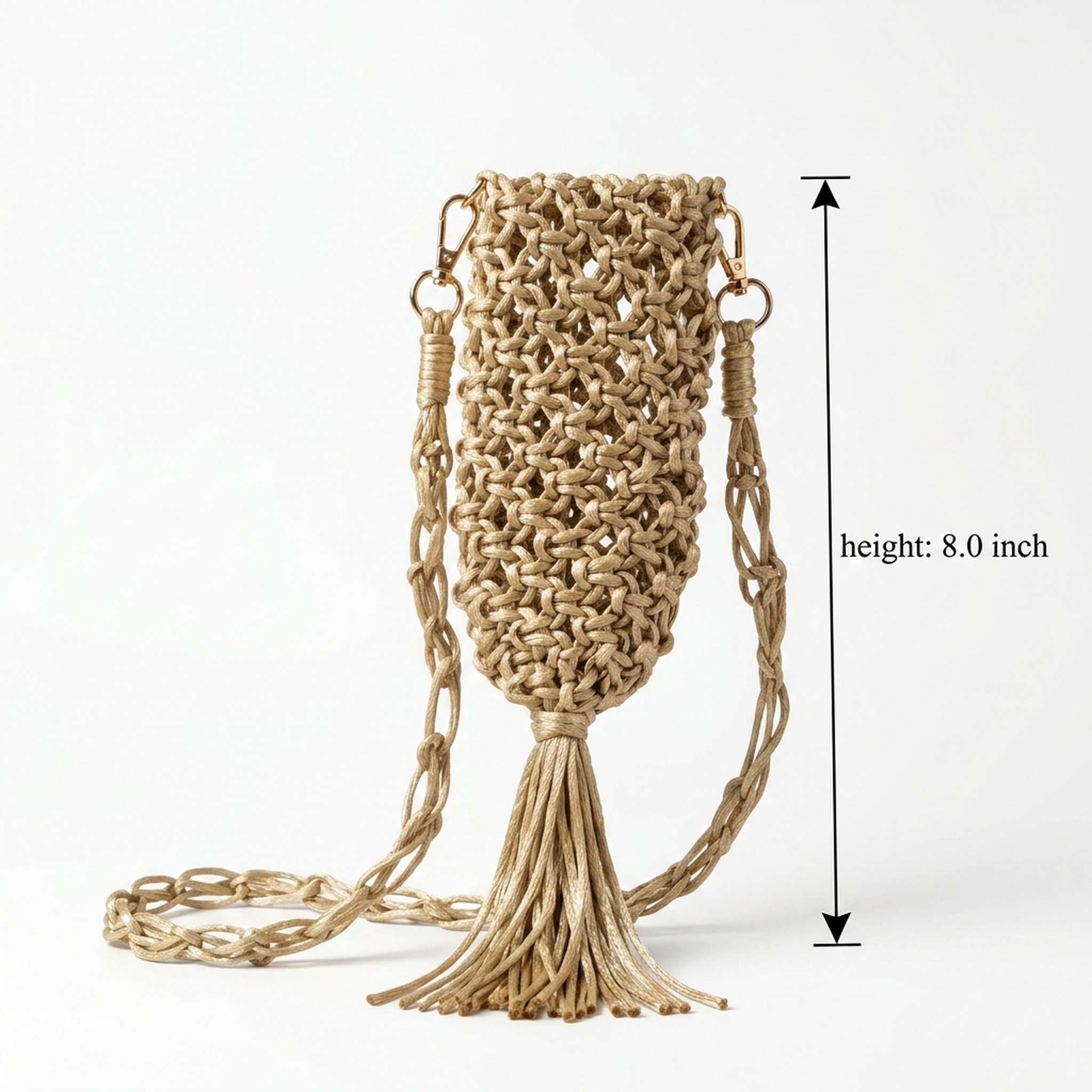 Shivam footwears Woven Tassel Mini Handbag