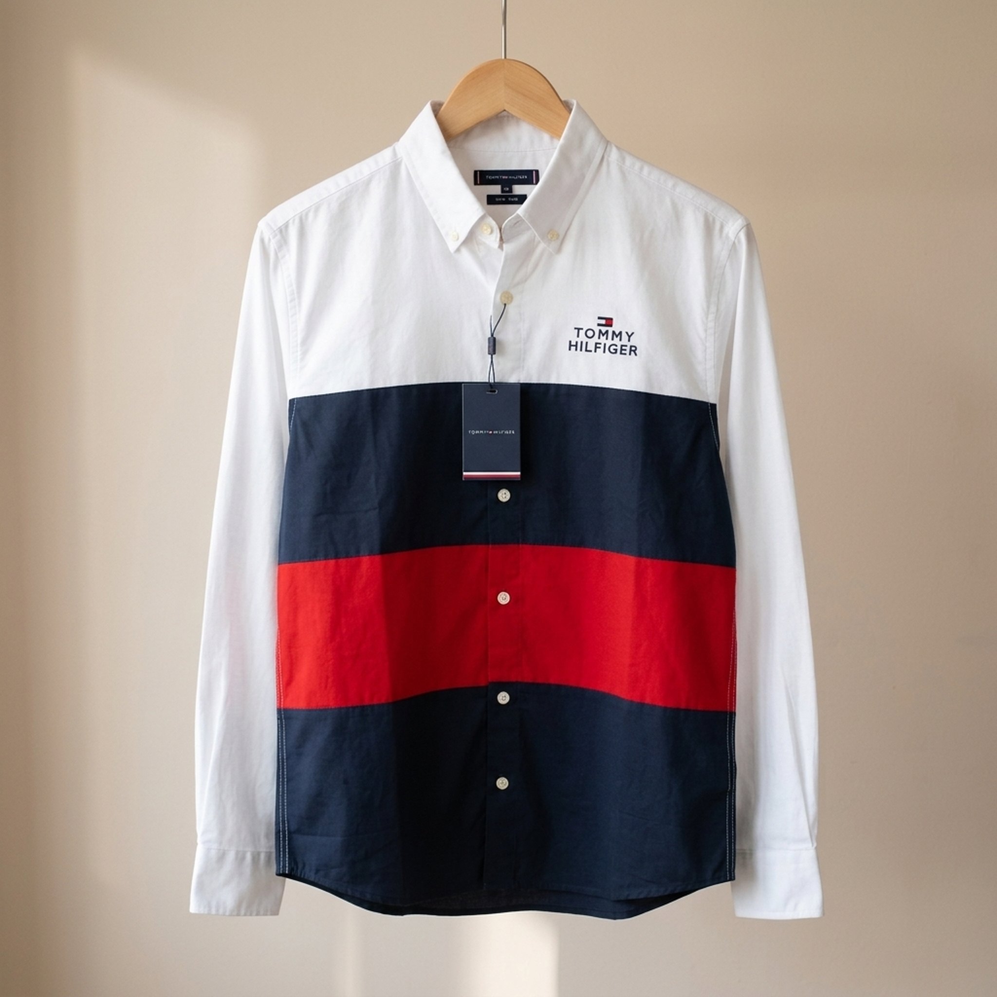 VOODO Men's Color Block Full Sleeve Casual Shirt 3