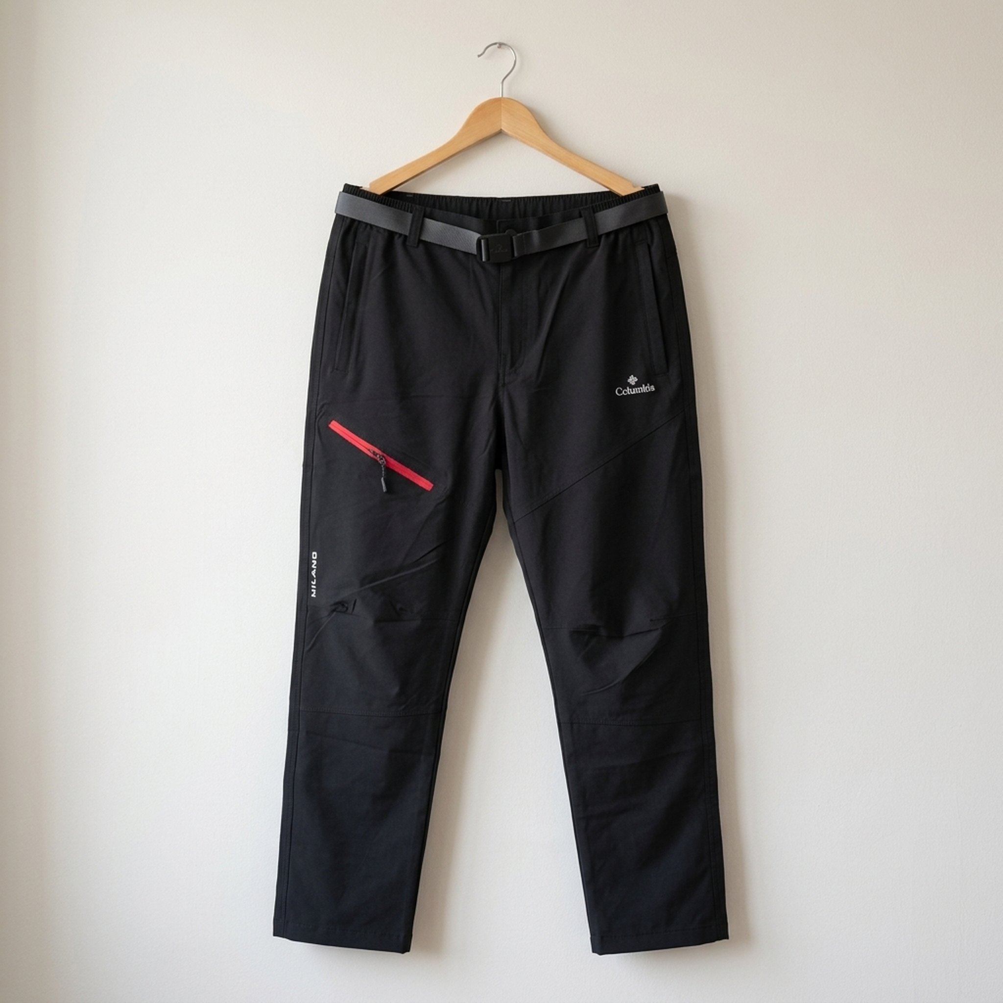 Men's Black Convertible Outdoor Pants 3
