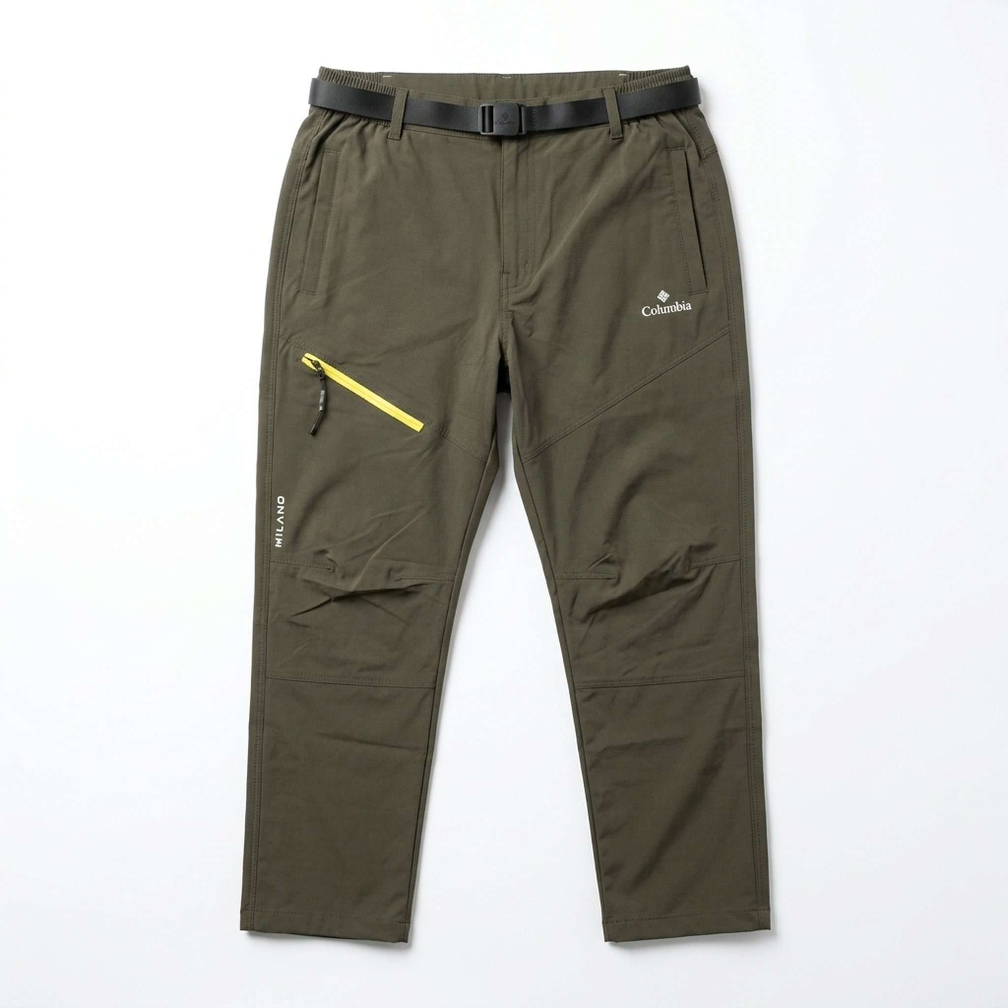 Men's Olive Green Outdoor Pants 2