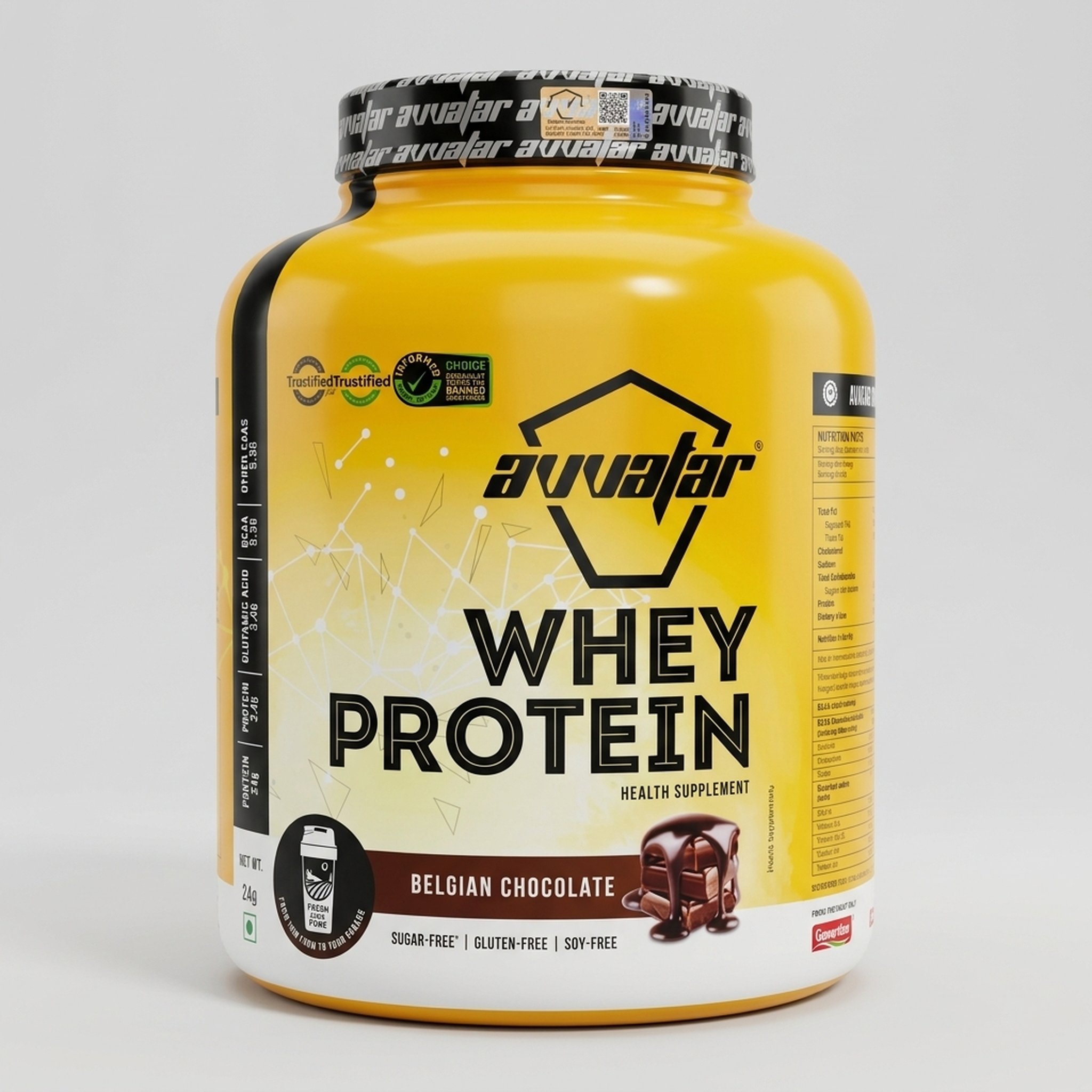 Buyceps Belgian Chocolate Whey Protein Supplement 4