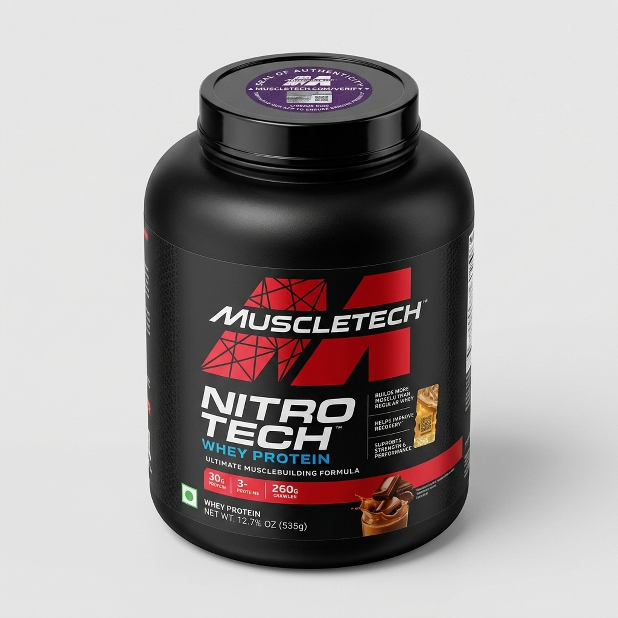 Muscletech nitrotech Muscle Building Whey Protein Powder 4