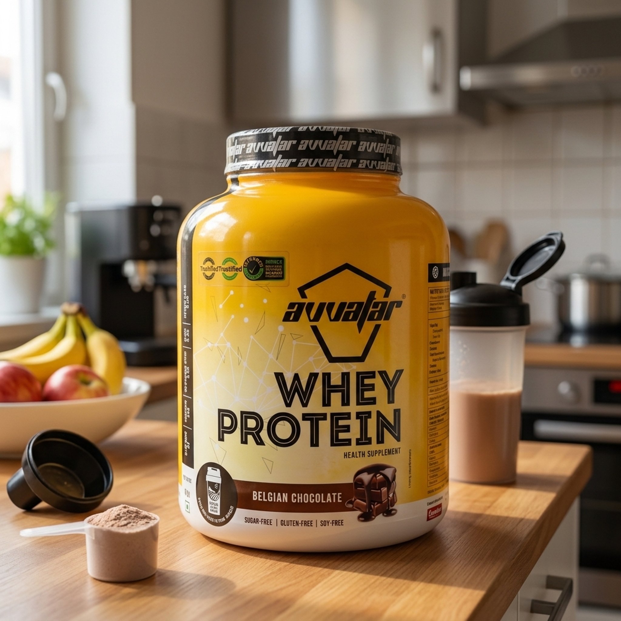 Buyceps Belgian Chocolate Whey Protein Supplement
