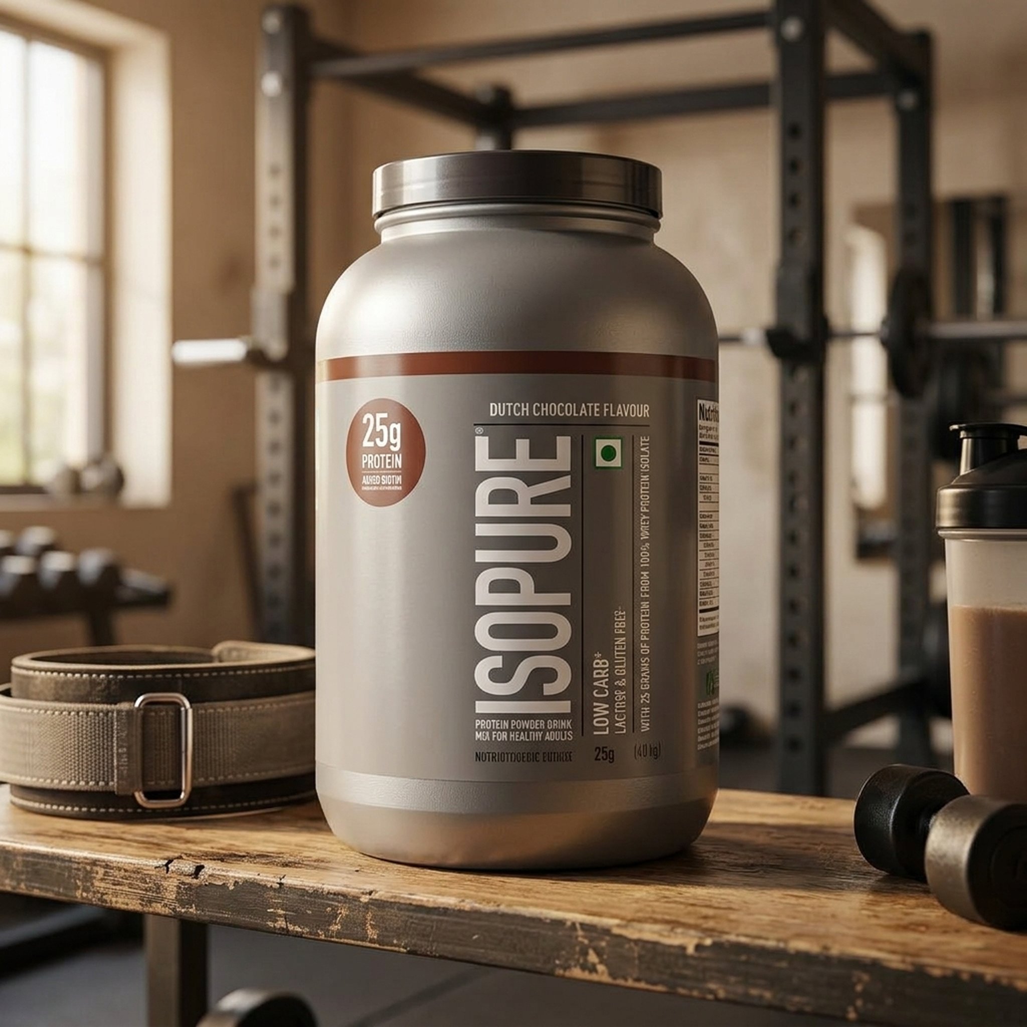 Dutch Chocolate isolated isopure