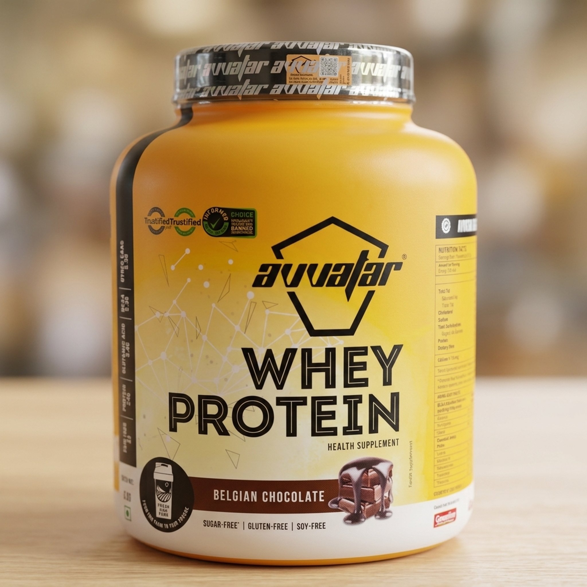Buyceps Belgian Chocolate Whey Protein Supplement 3