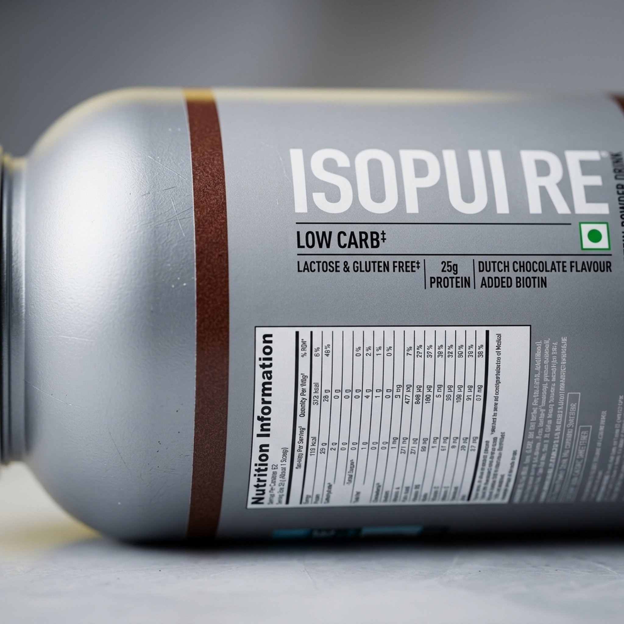 Dutch Chocolate isolated isopure 3