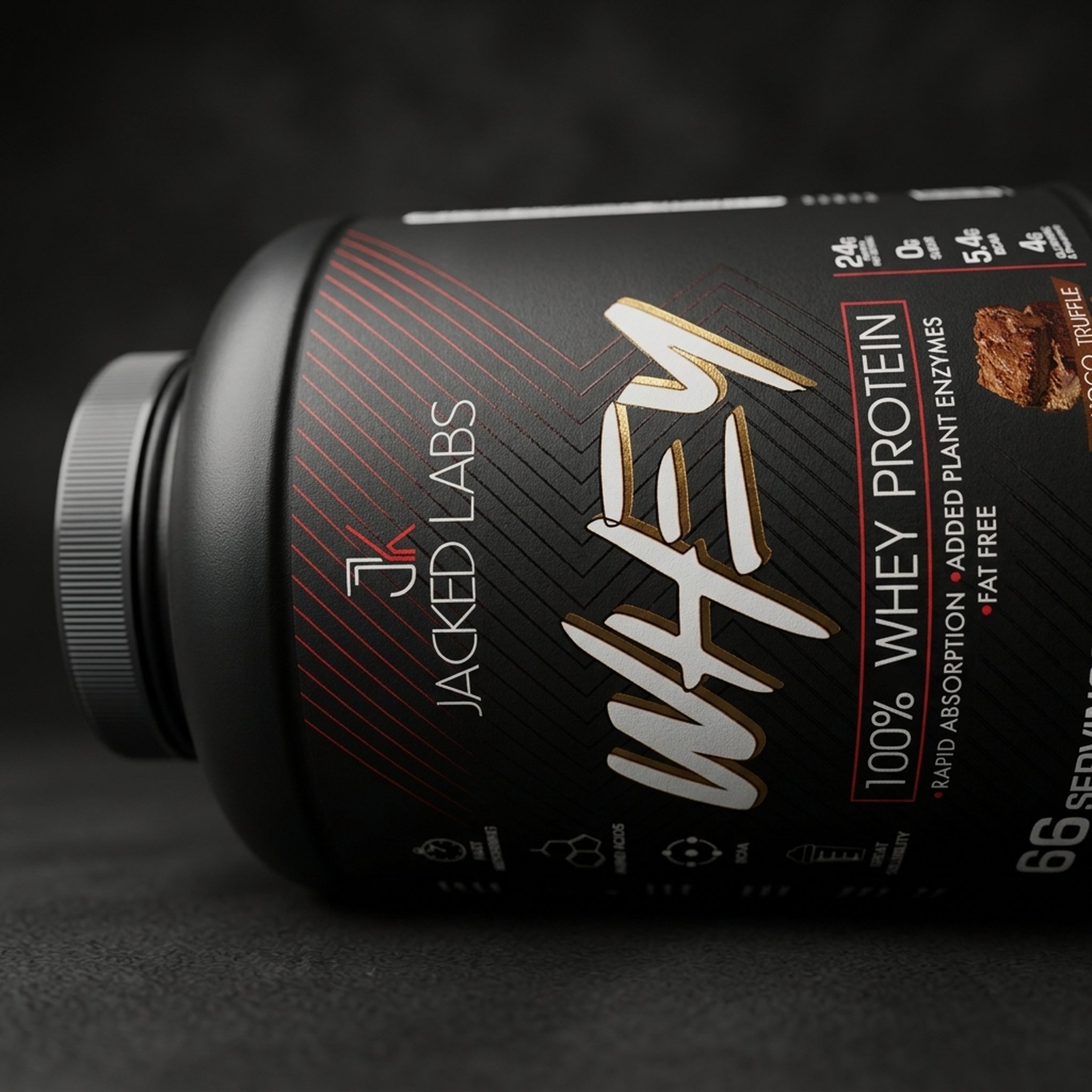 Buyceps Large Black Whey Protein Supplement 3