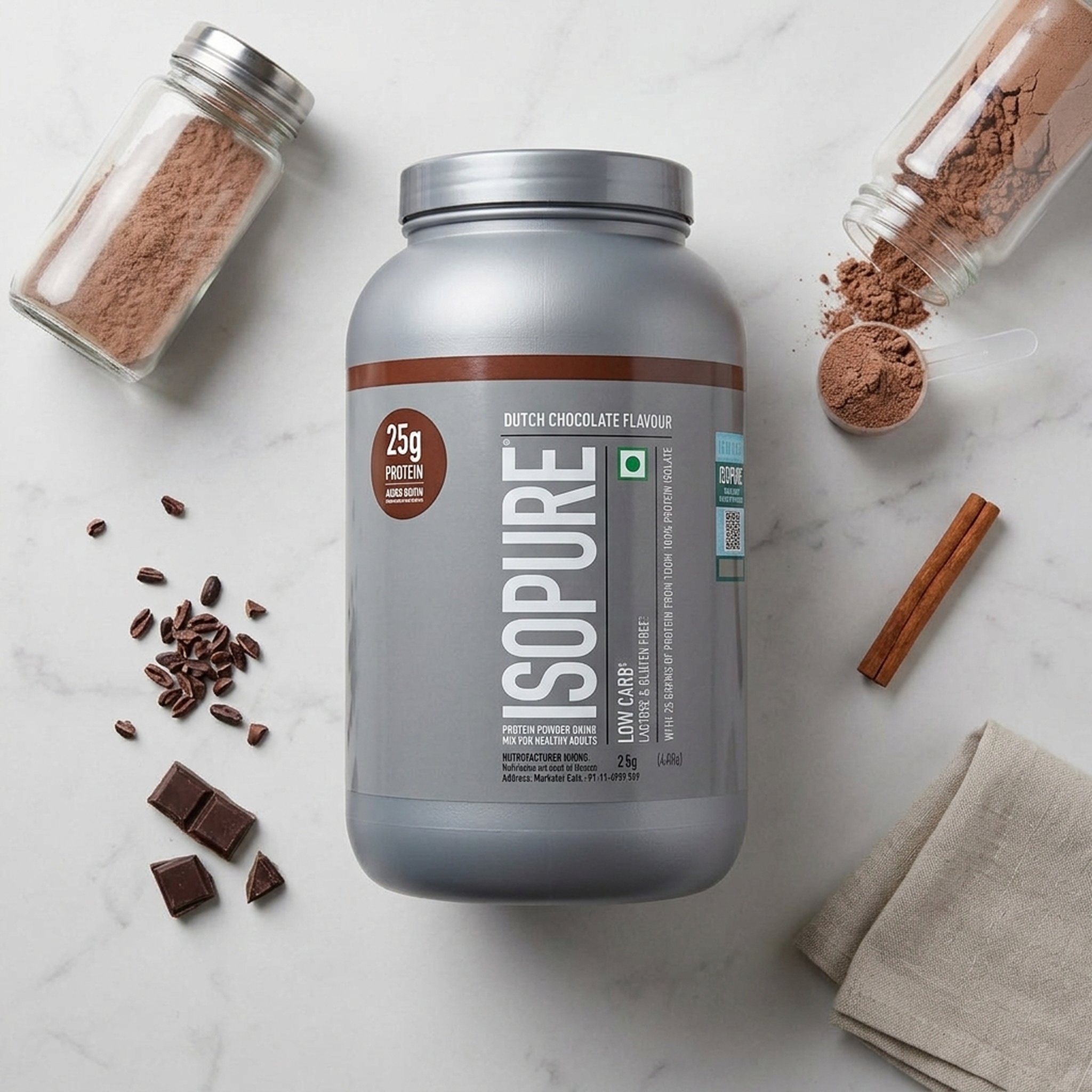 Dutch Chocolate isolated isopure 5