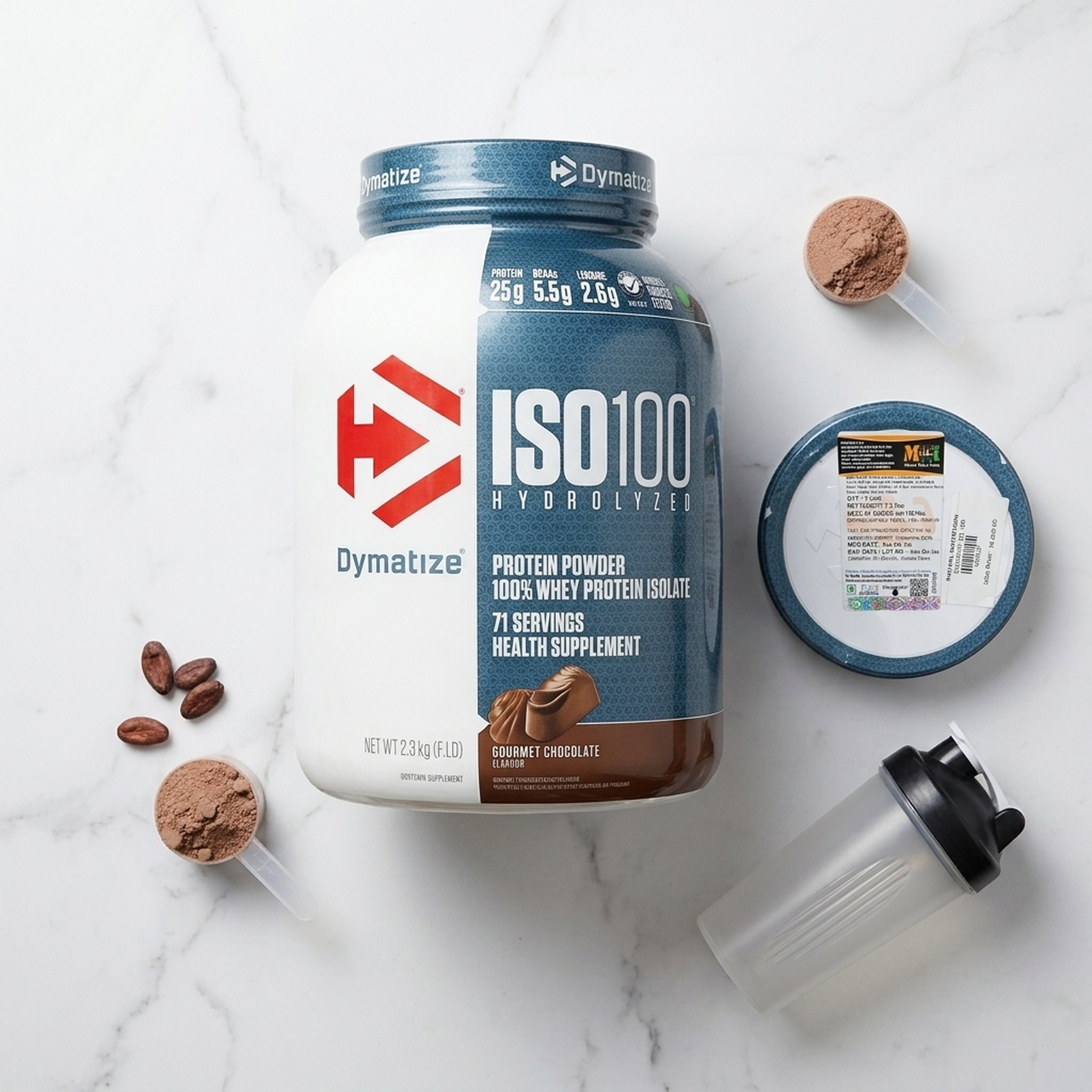 Dymatize isolate Chocolate Flavoured Whey Protein Isolate 5