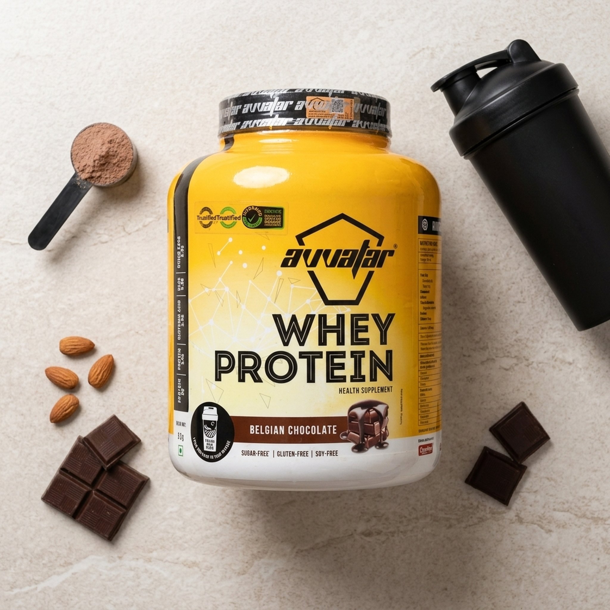 Buyceps Belgian Chocolate Whey Protein Supplement 5