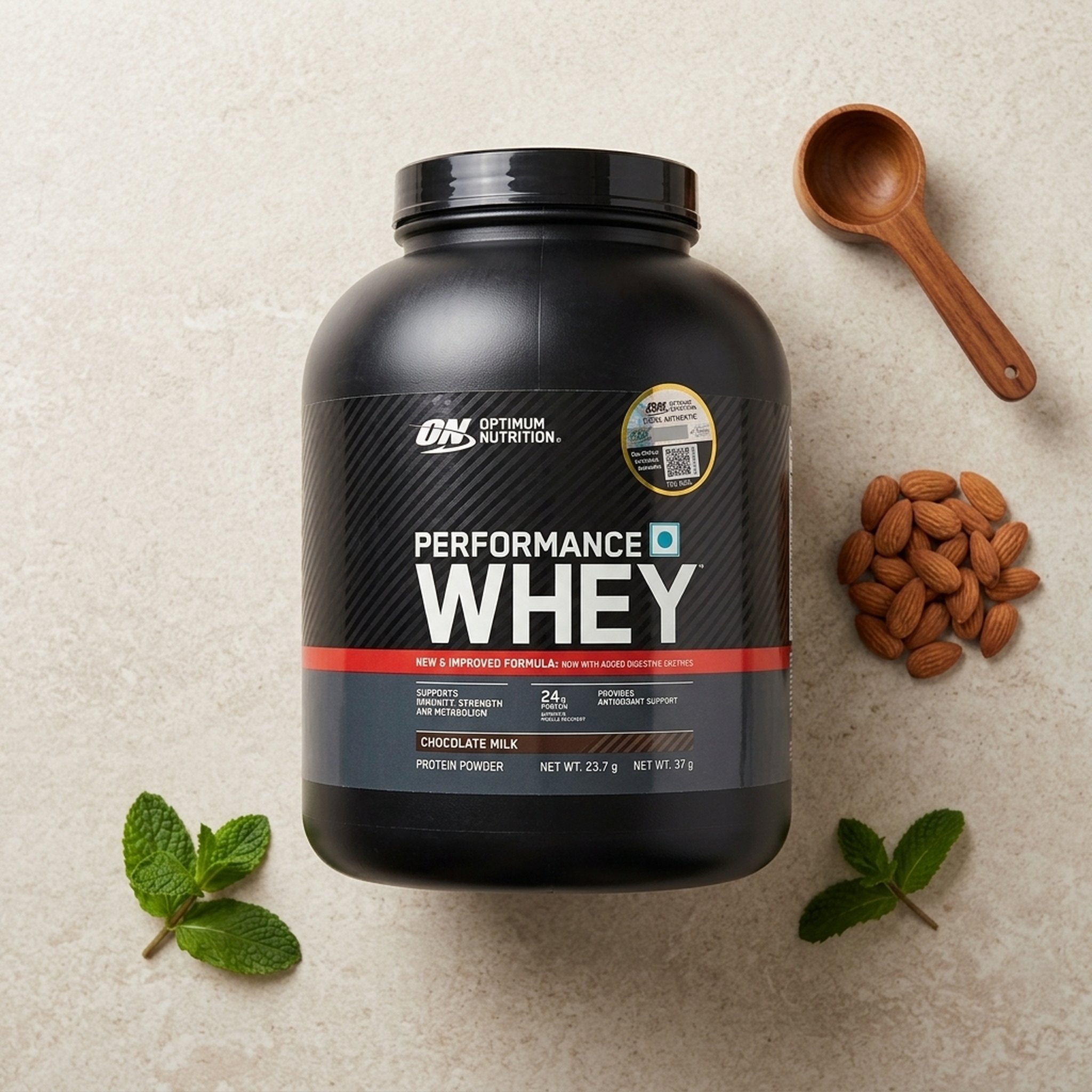 On performance whey  Chocolate Whey Protein Supplement 5