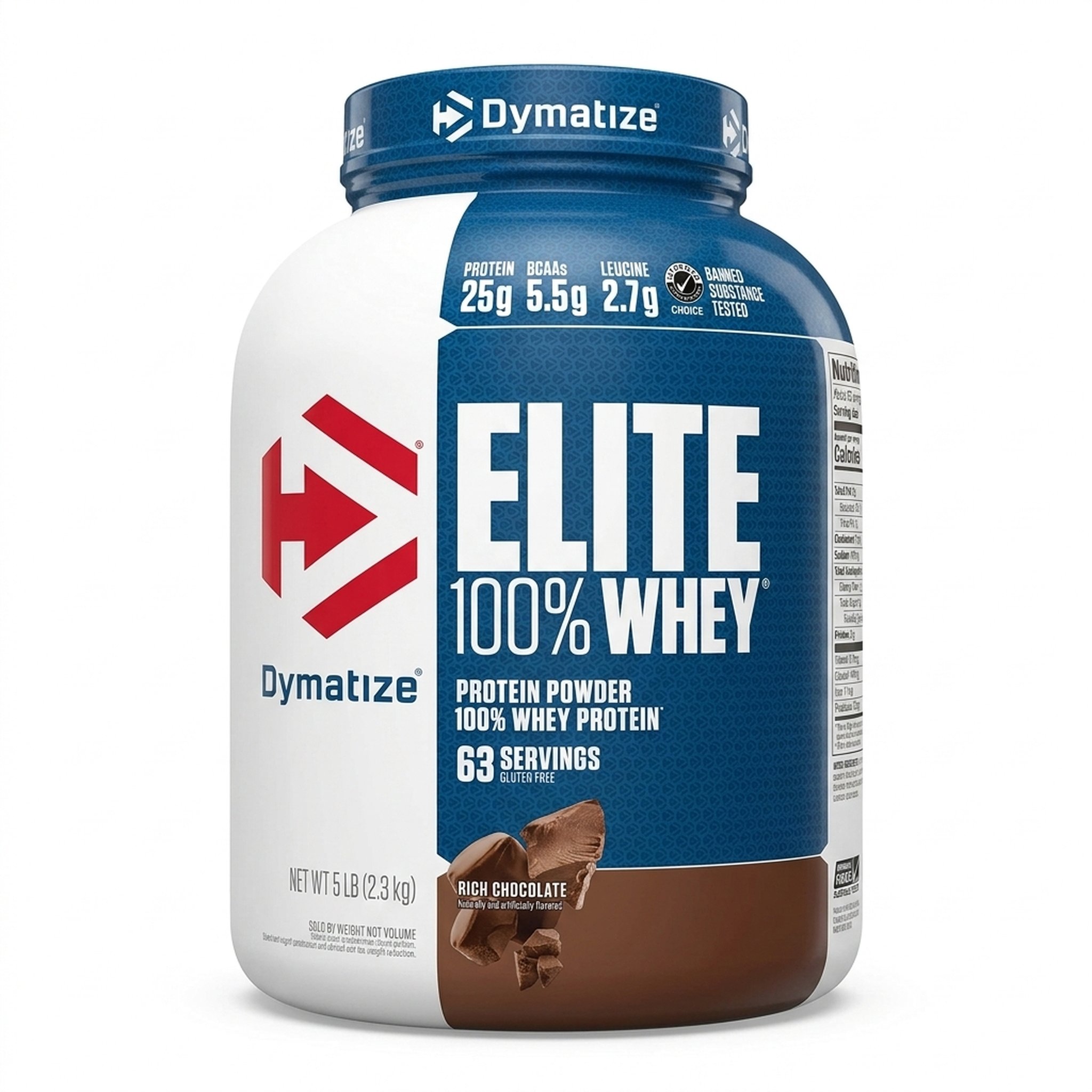 Dymatize elite whey Rich Chocolate Whey Protein Powder 2