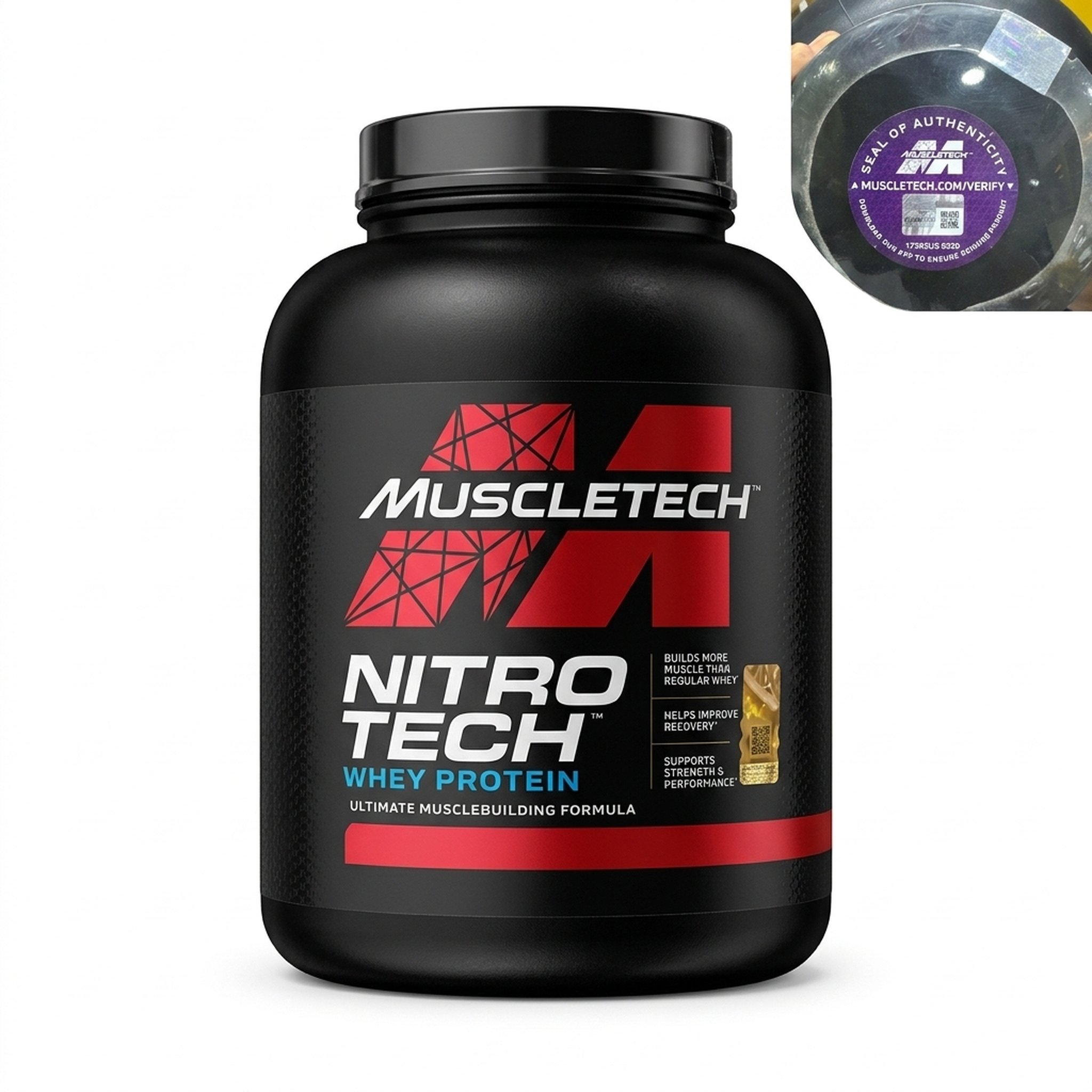 Muscletech nitrotech Muscle Building Whey Protein Powder 2