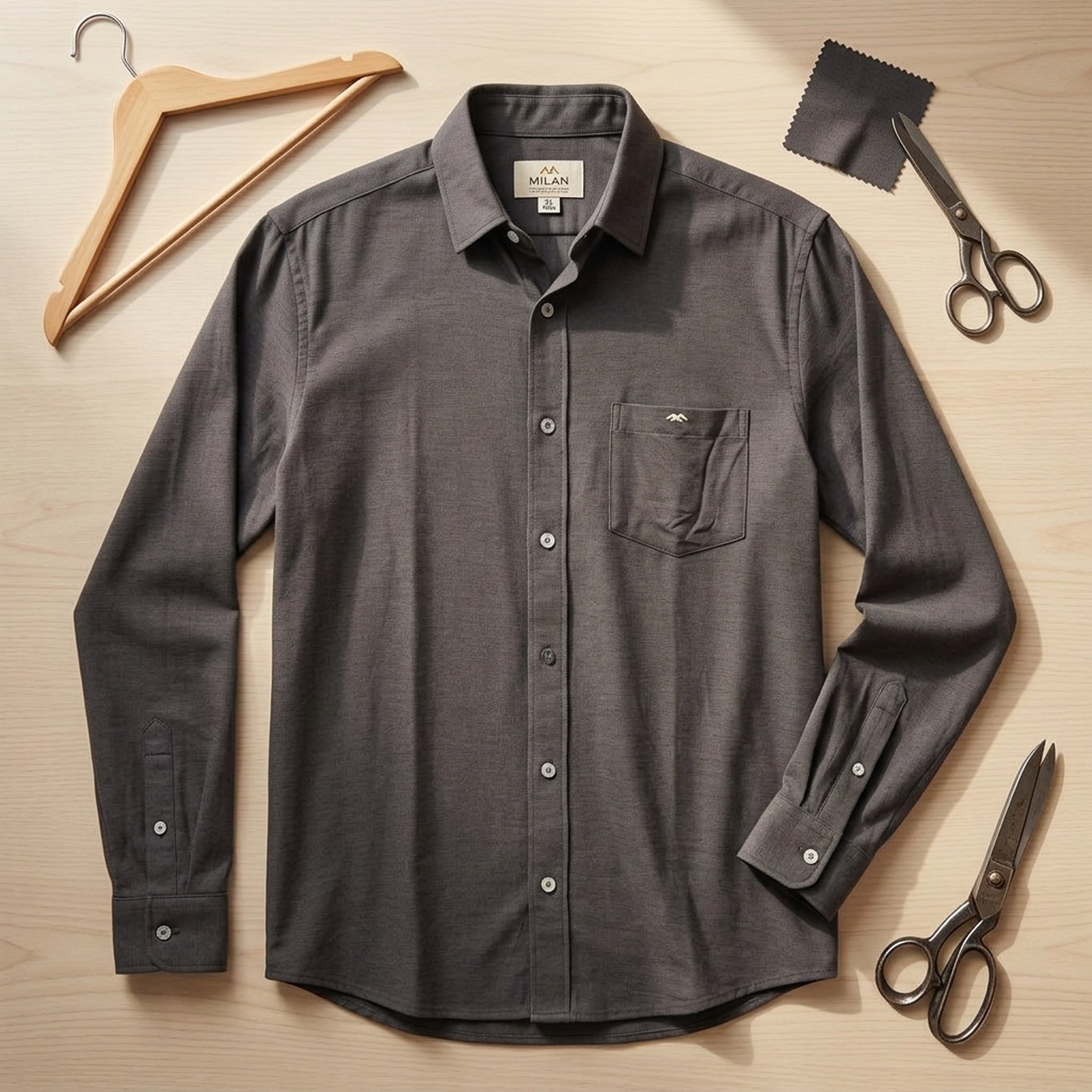 Nox18 Men's Coffee color Casual Shirt 3