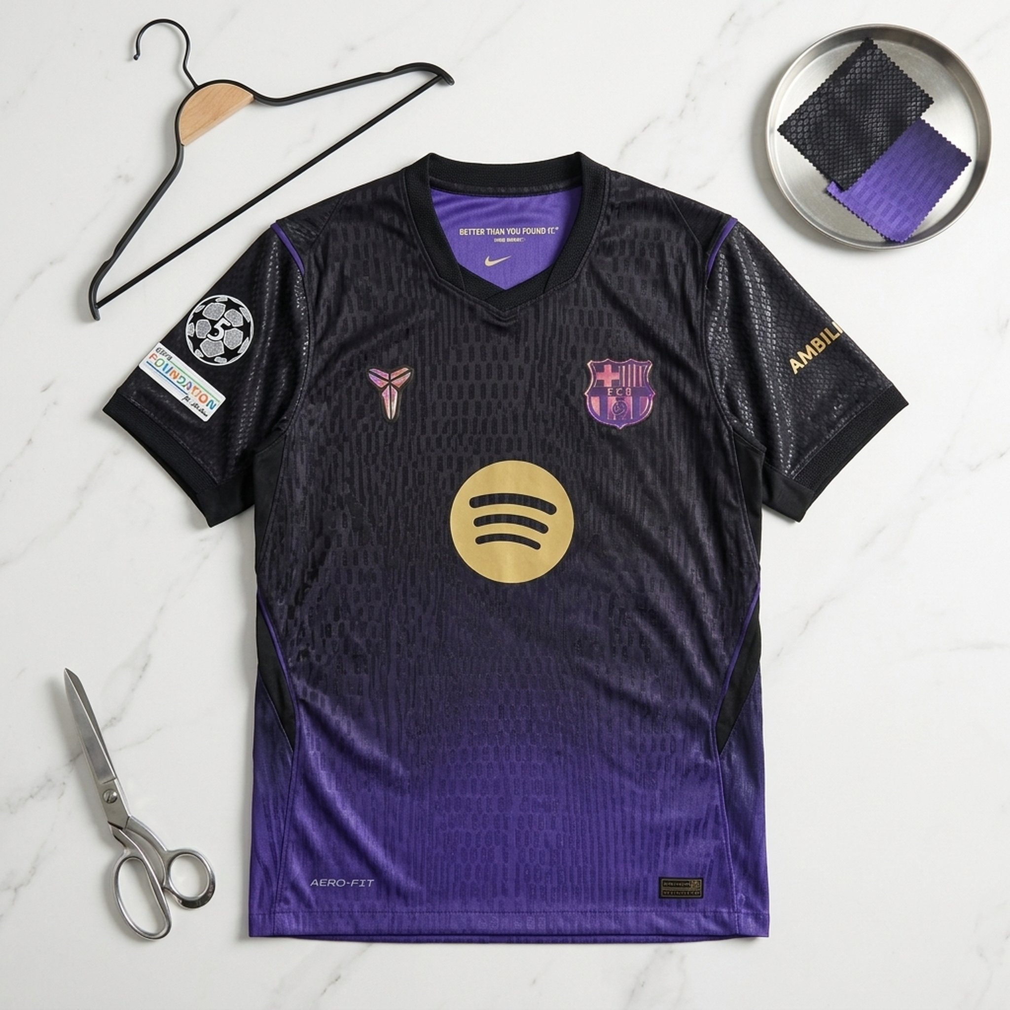 Nox18 Men's Barcelona away Sports Jersey 4