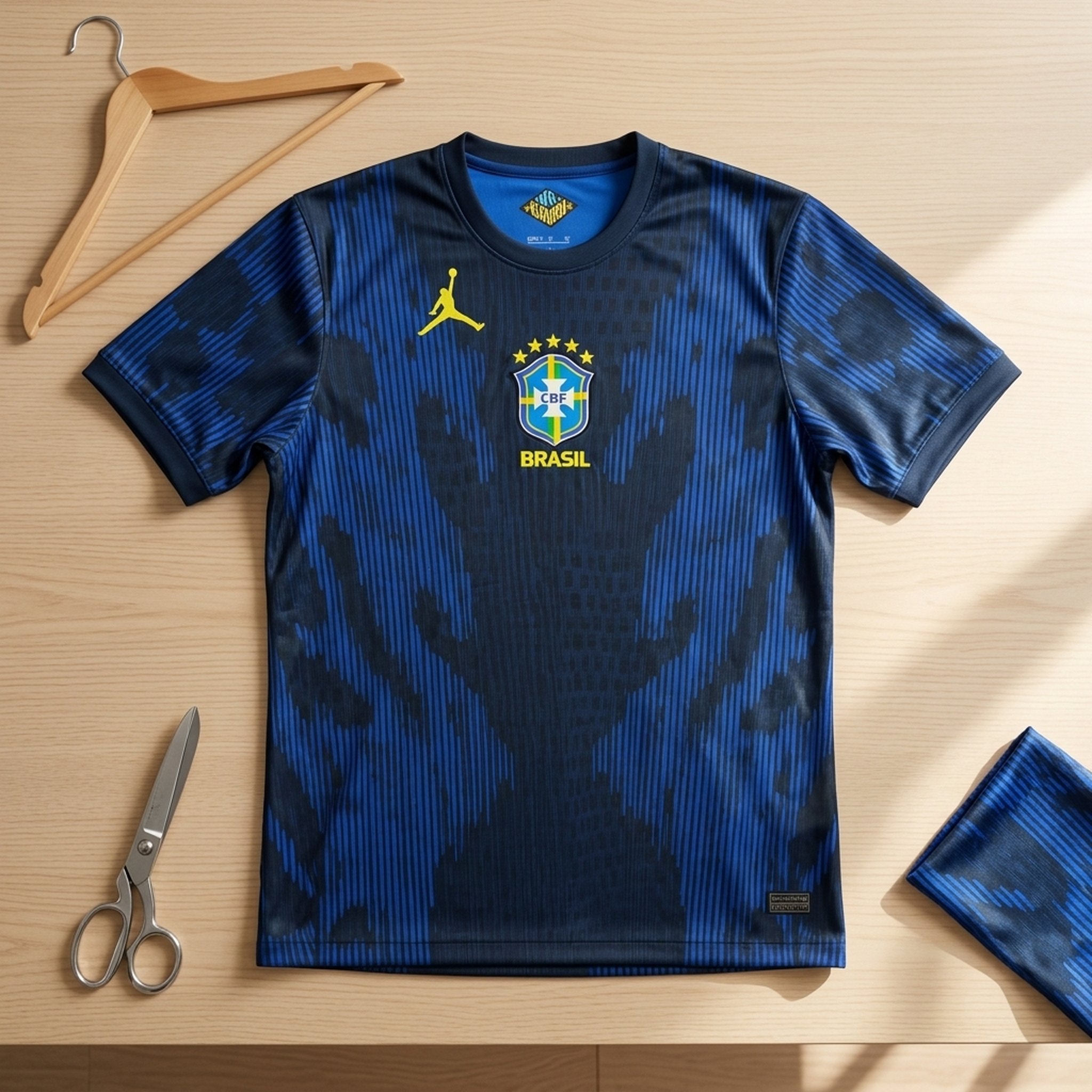 Brazil Away Football Jersey kit 4