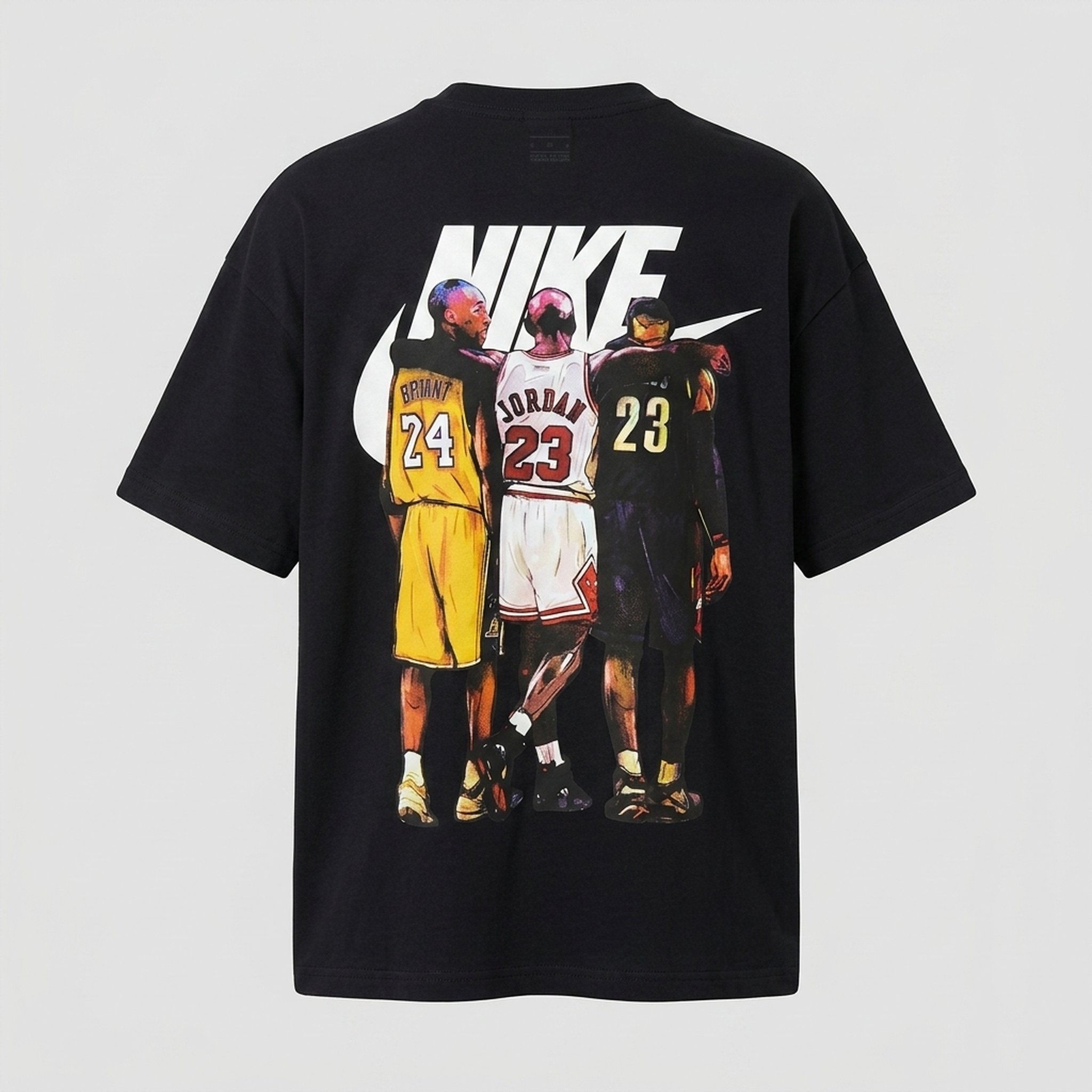 Nox18 Men's Black Basketball Graphic T-Shirt 2