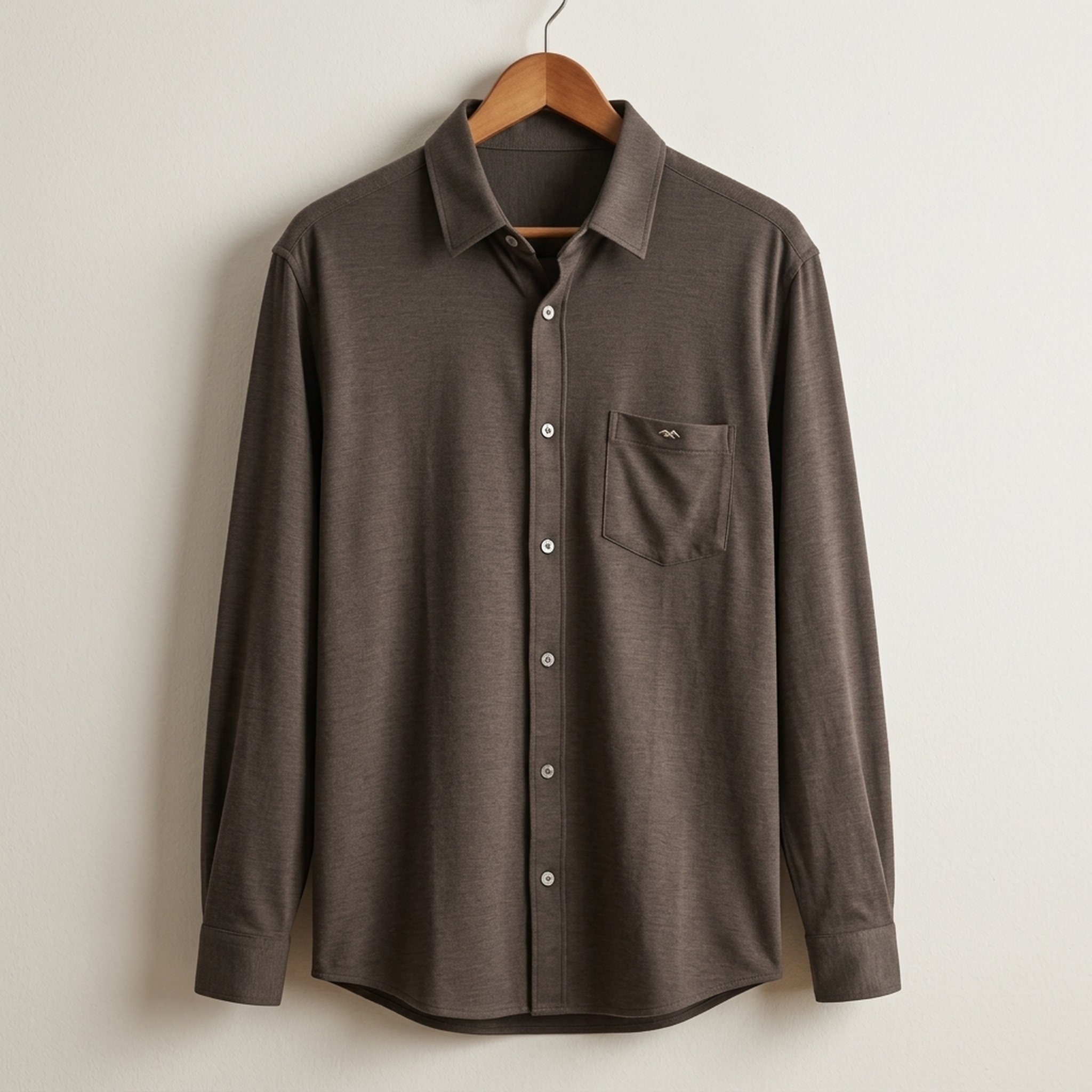 Nox18 Men's Coffee color Casual Shirt 2