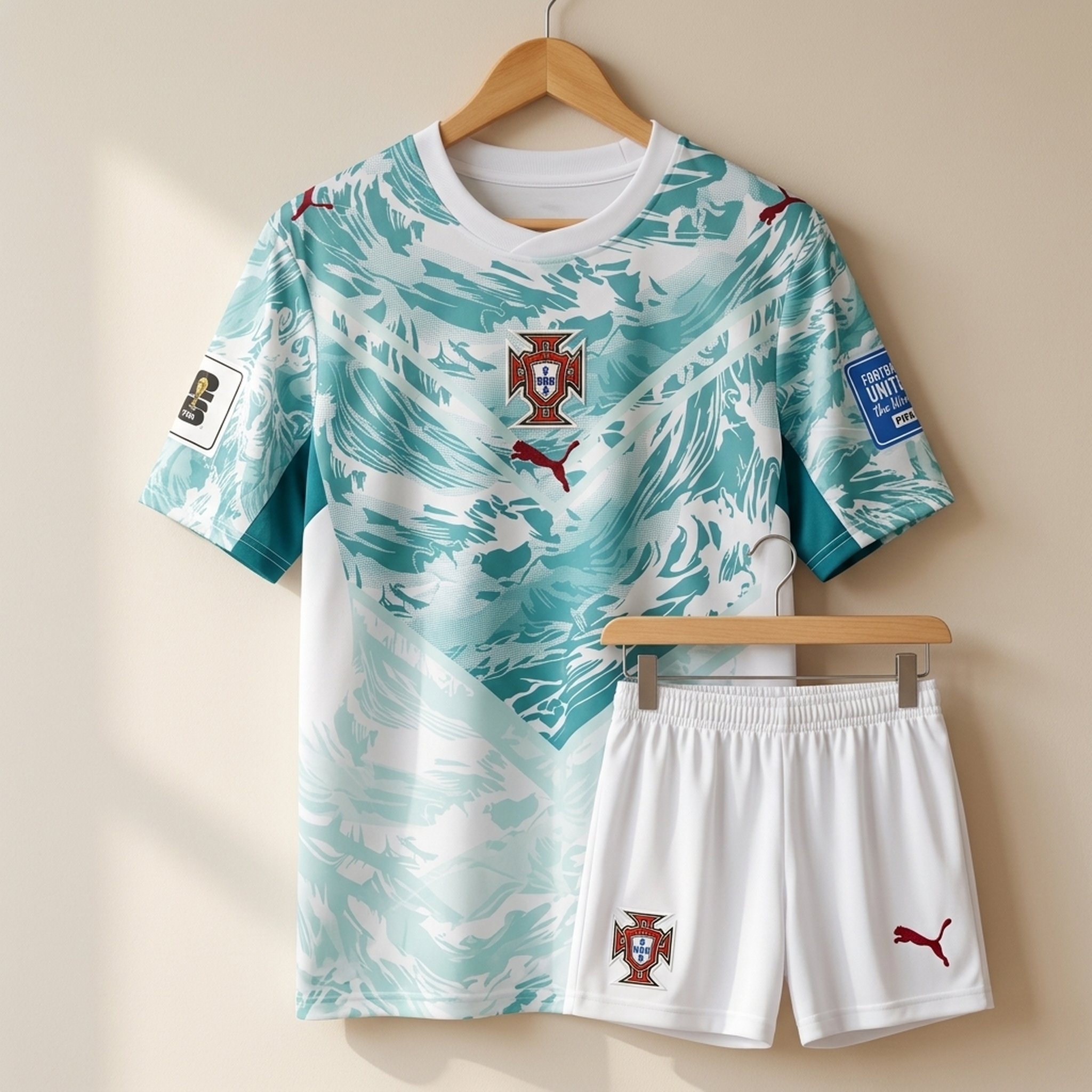 Portugal Away Fifa Jersey Set 3