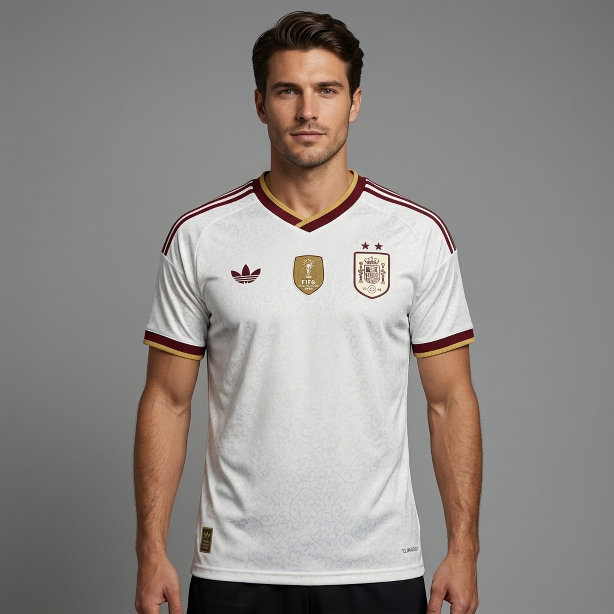 Nox18 Men's Spain Away   Sports Jersey