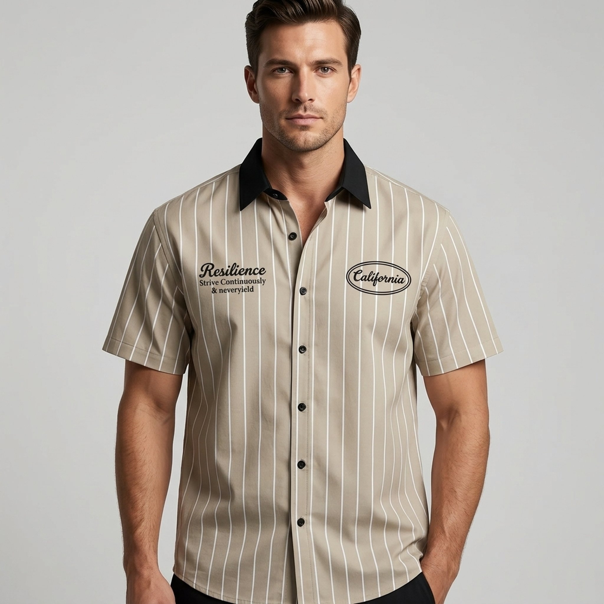Men's Boxy Fit  Casual Shirt