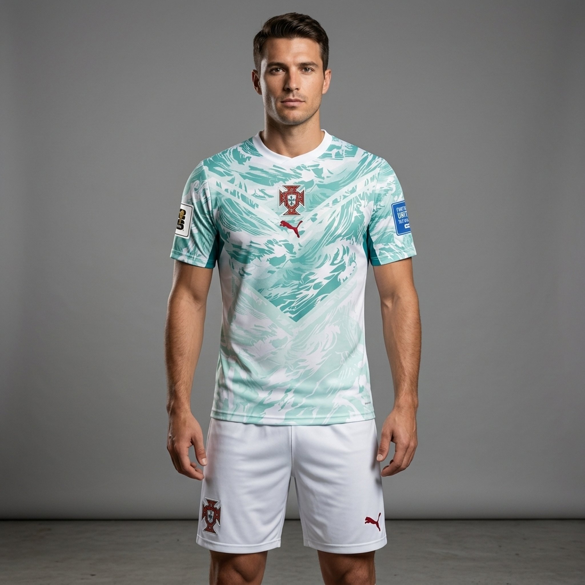 Portugal Away Fifa  Jersey Set