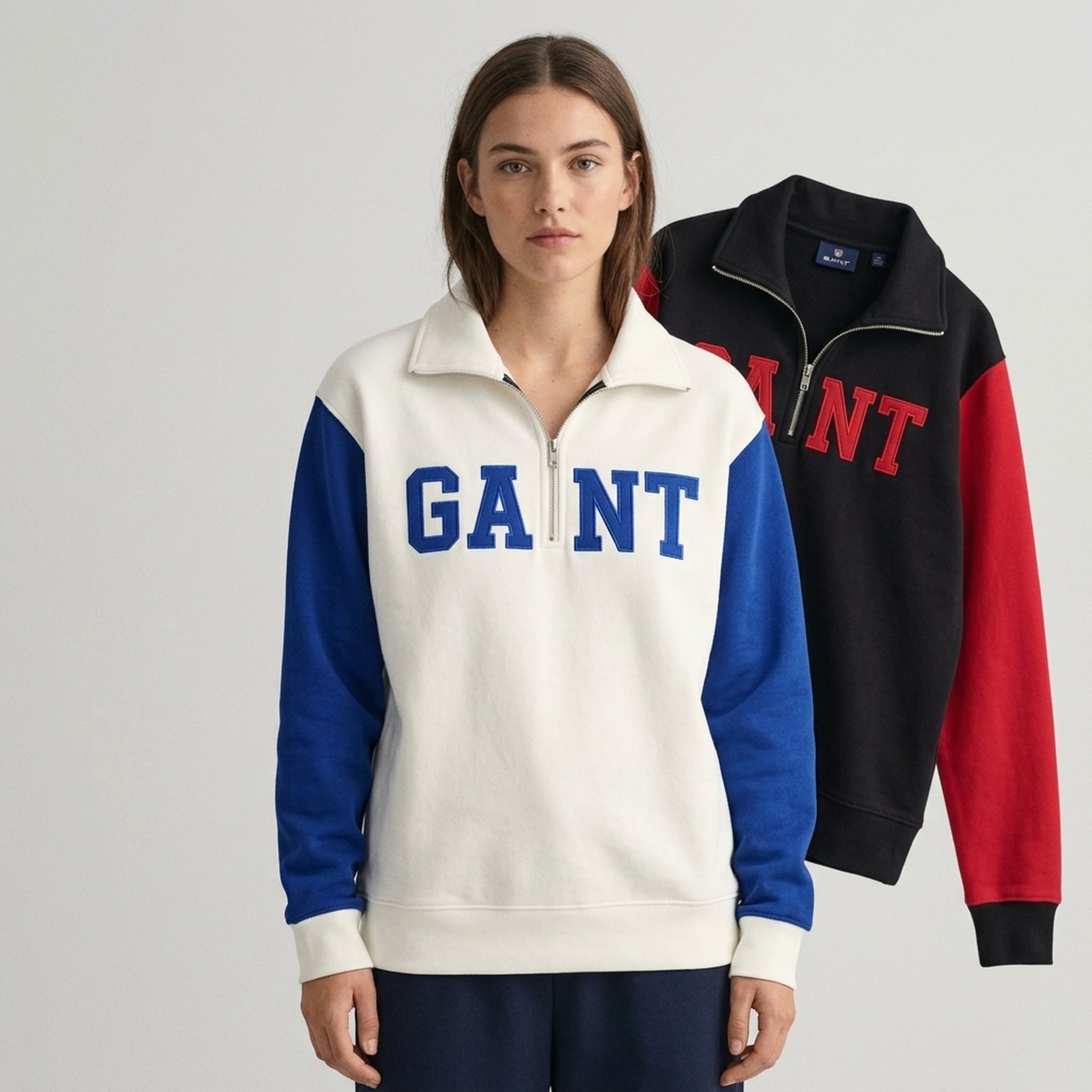 Nox18 Colorblock Quarter-Zip Sweatshirt