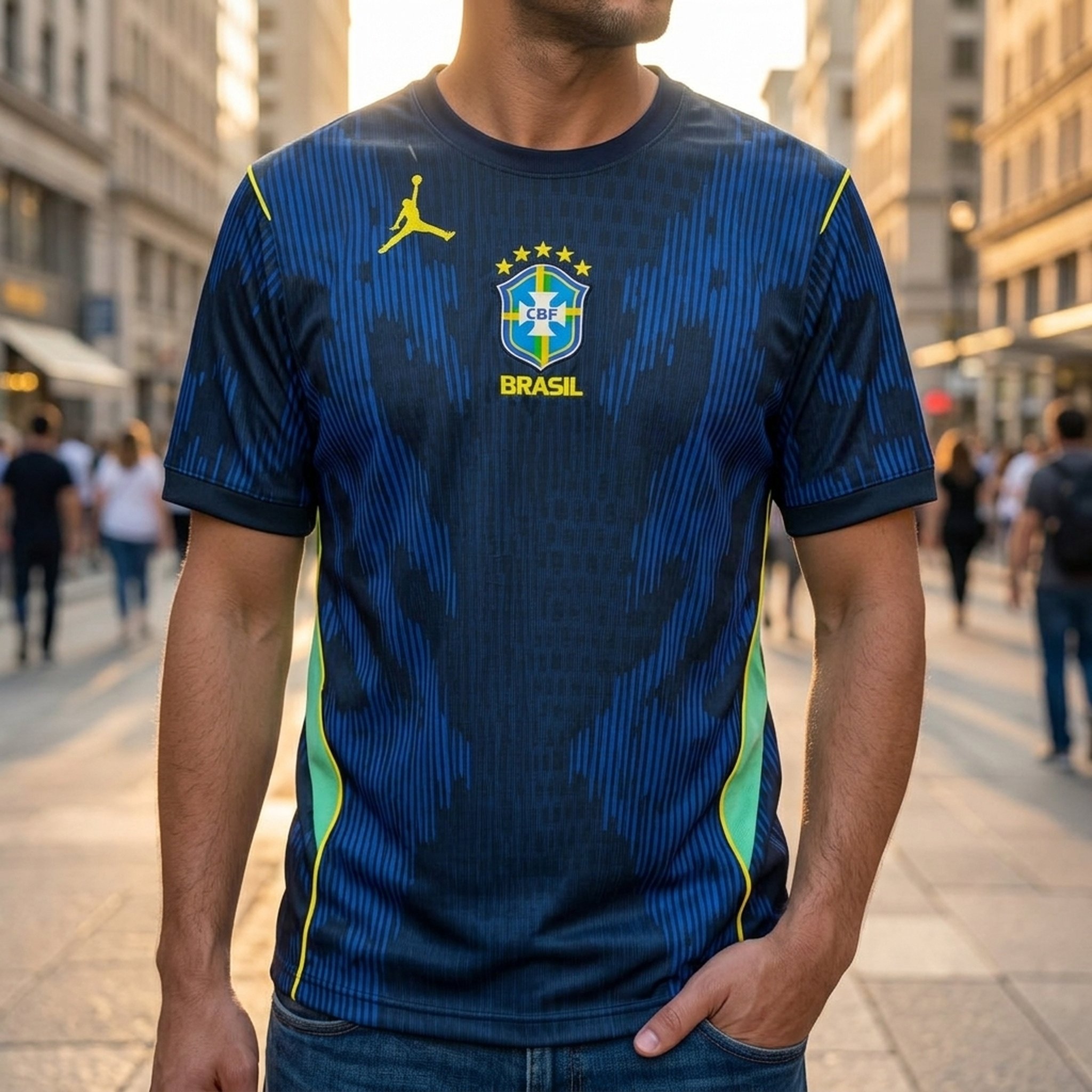 Brazil Away Football Jersey kit 5