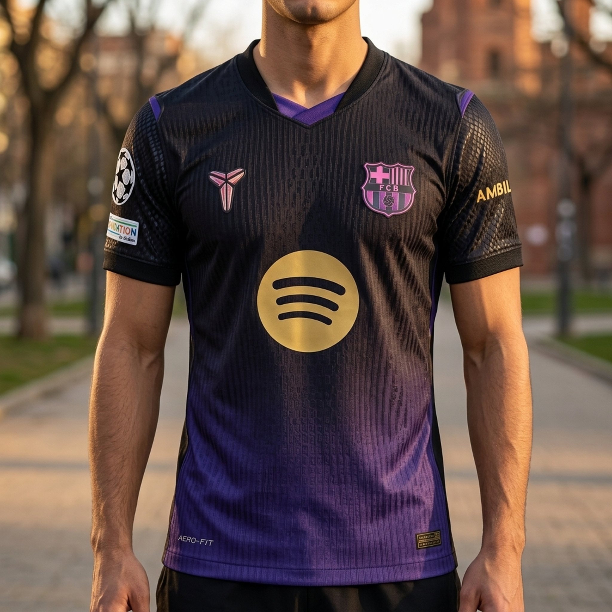 Nox18 Men's Barcelona away Sports Jersey 5