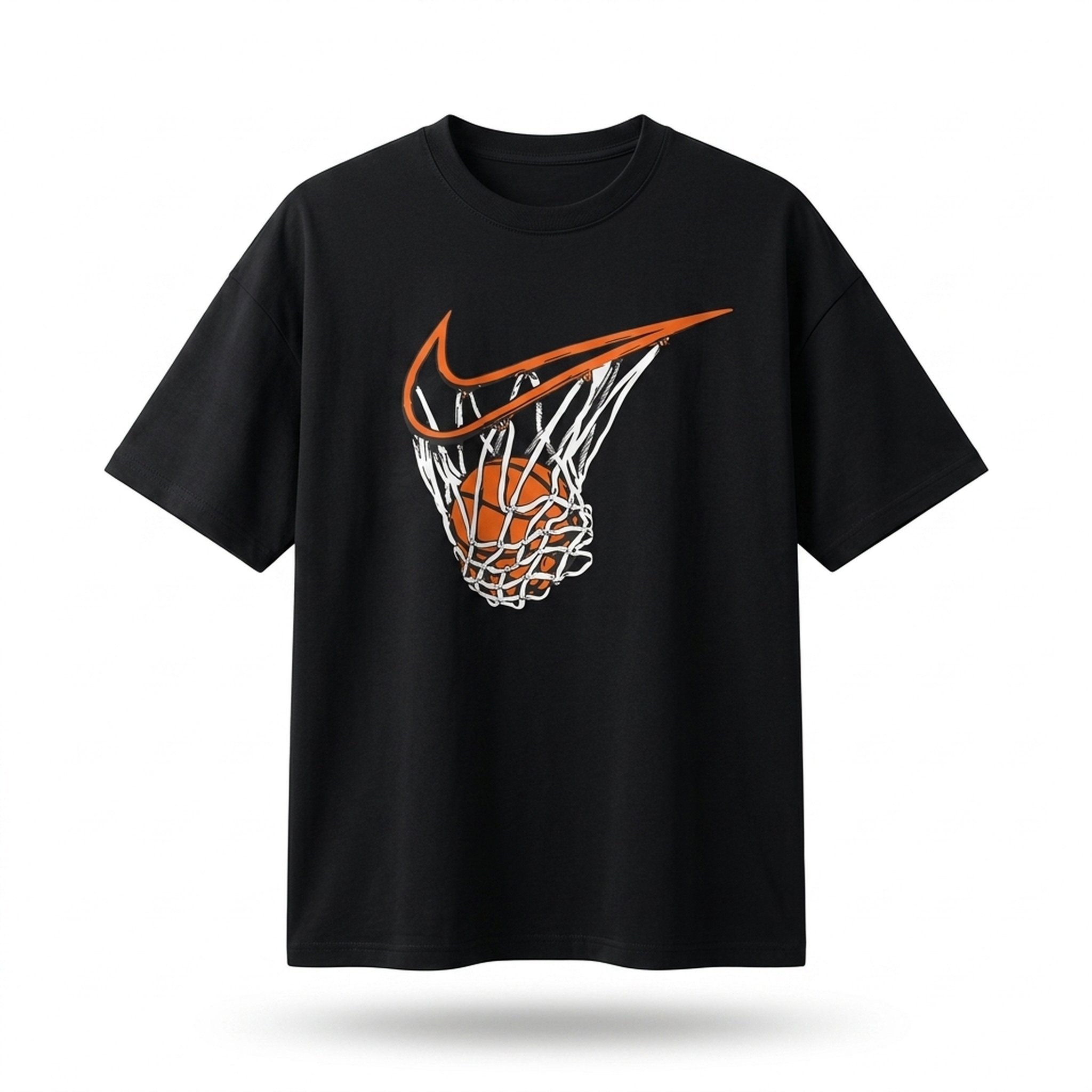 Nox18 Men's Black Basketball Graphic T-Shirt 3